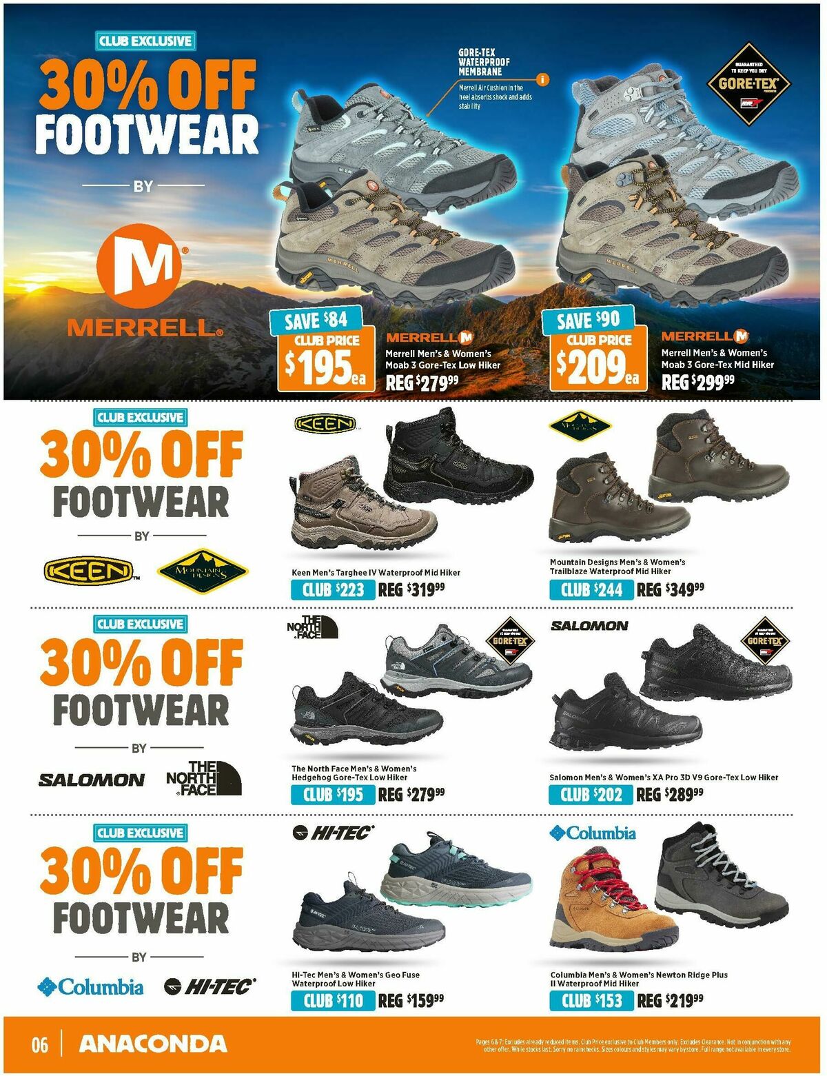 Anaconda Catalogues from 7 July