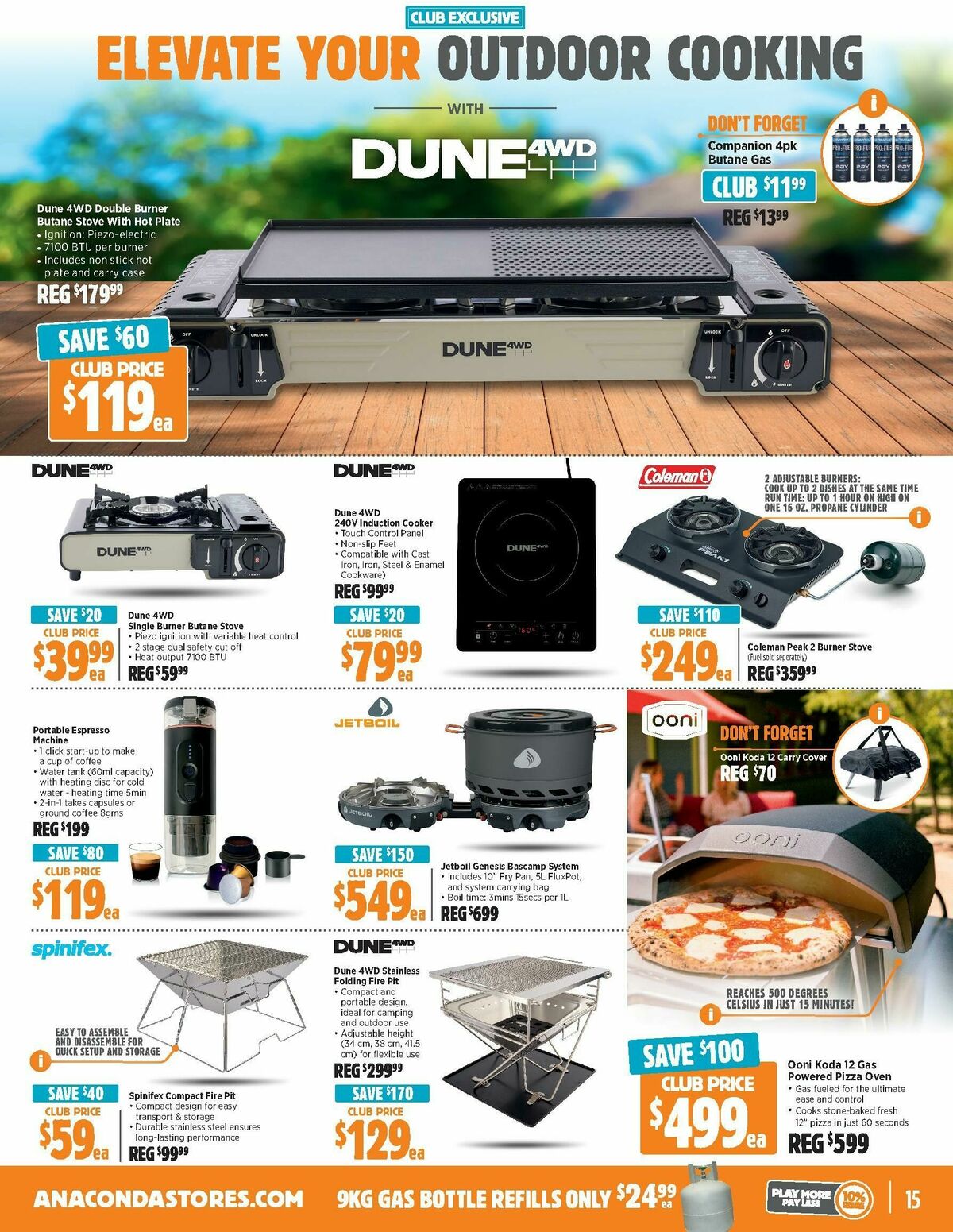 Anaconda Catalogues from 11 August