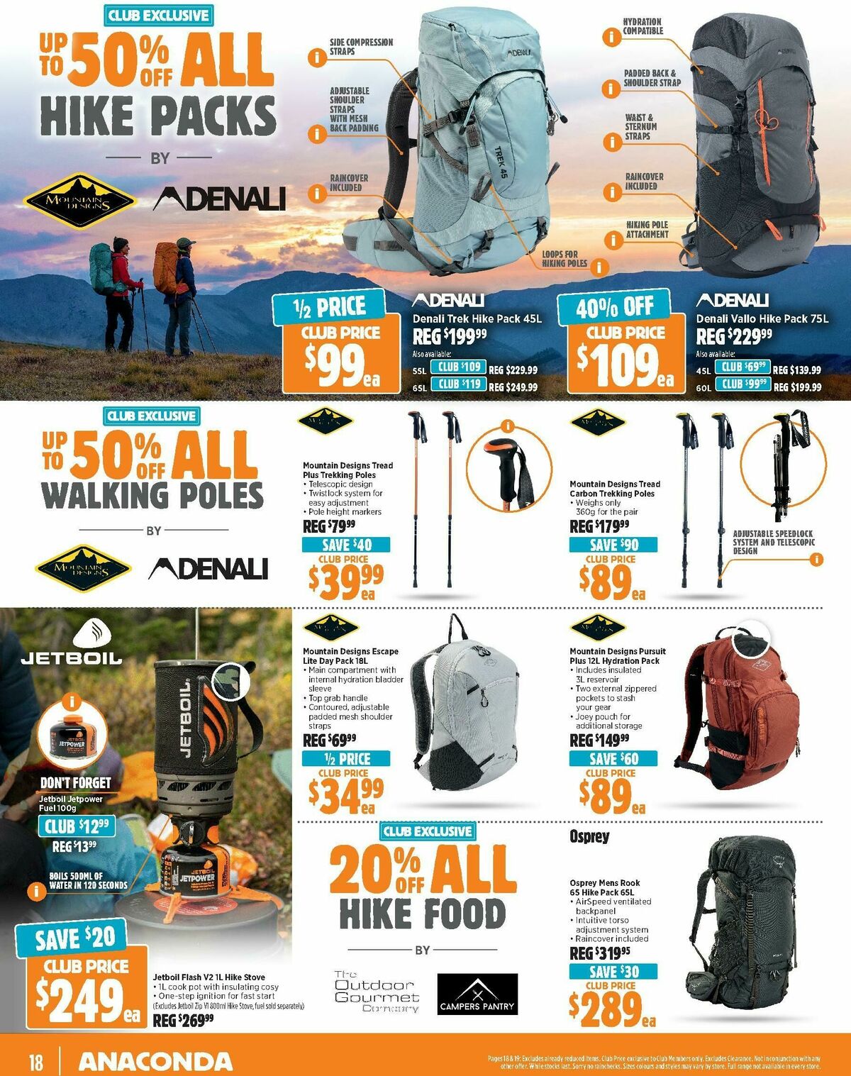 Anaconda Catalogues from 11 August