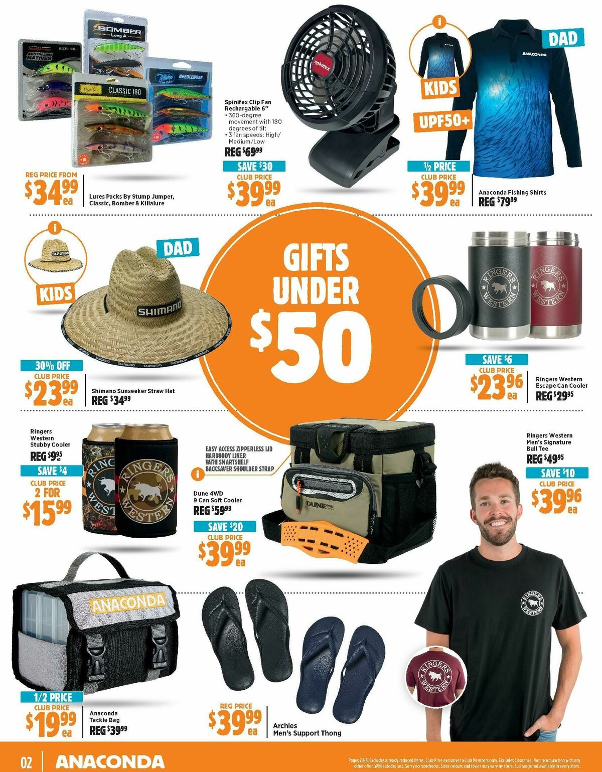 Anaconda Catalogues from 11 August