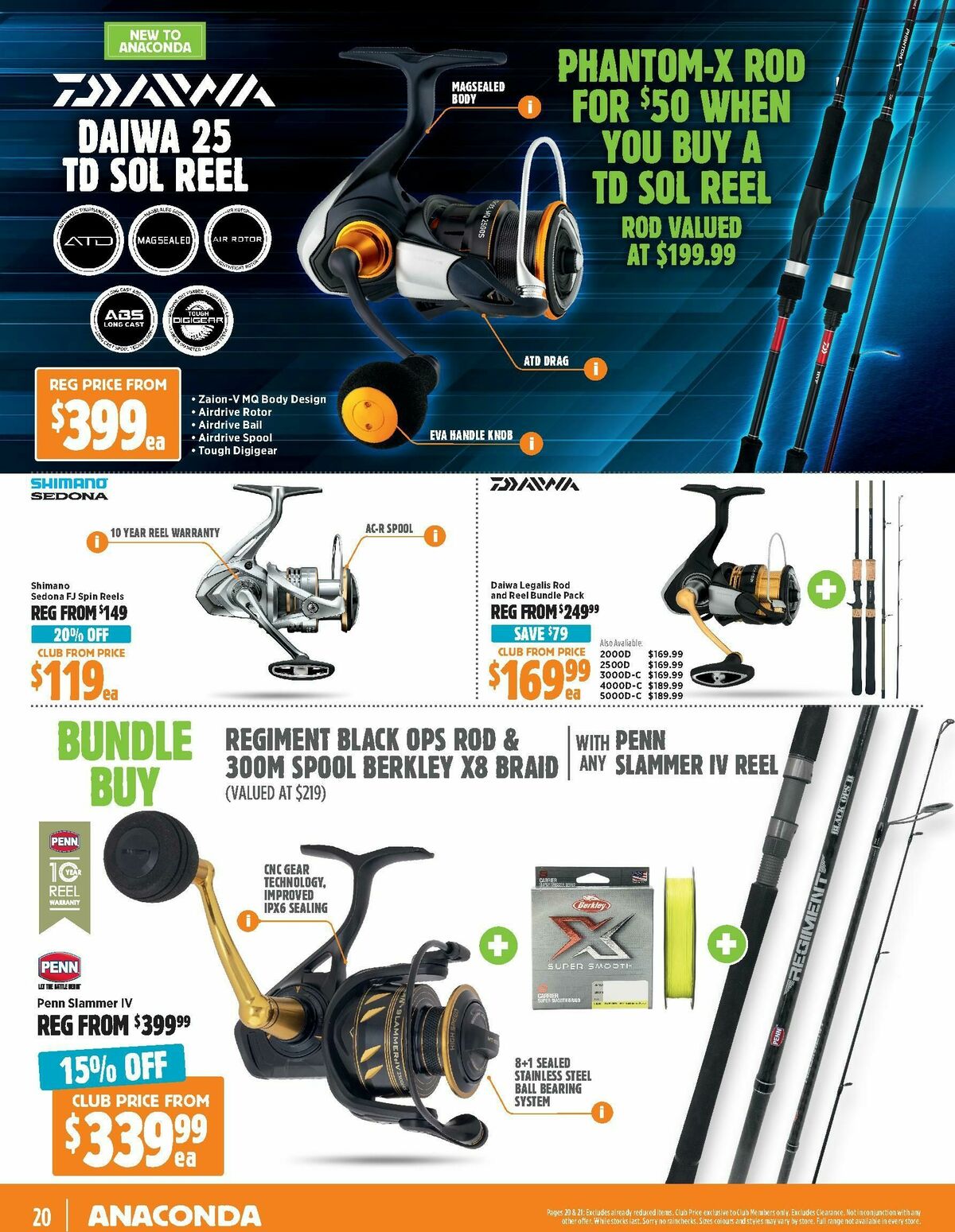 Anaconda Catalogues from 11 August