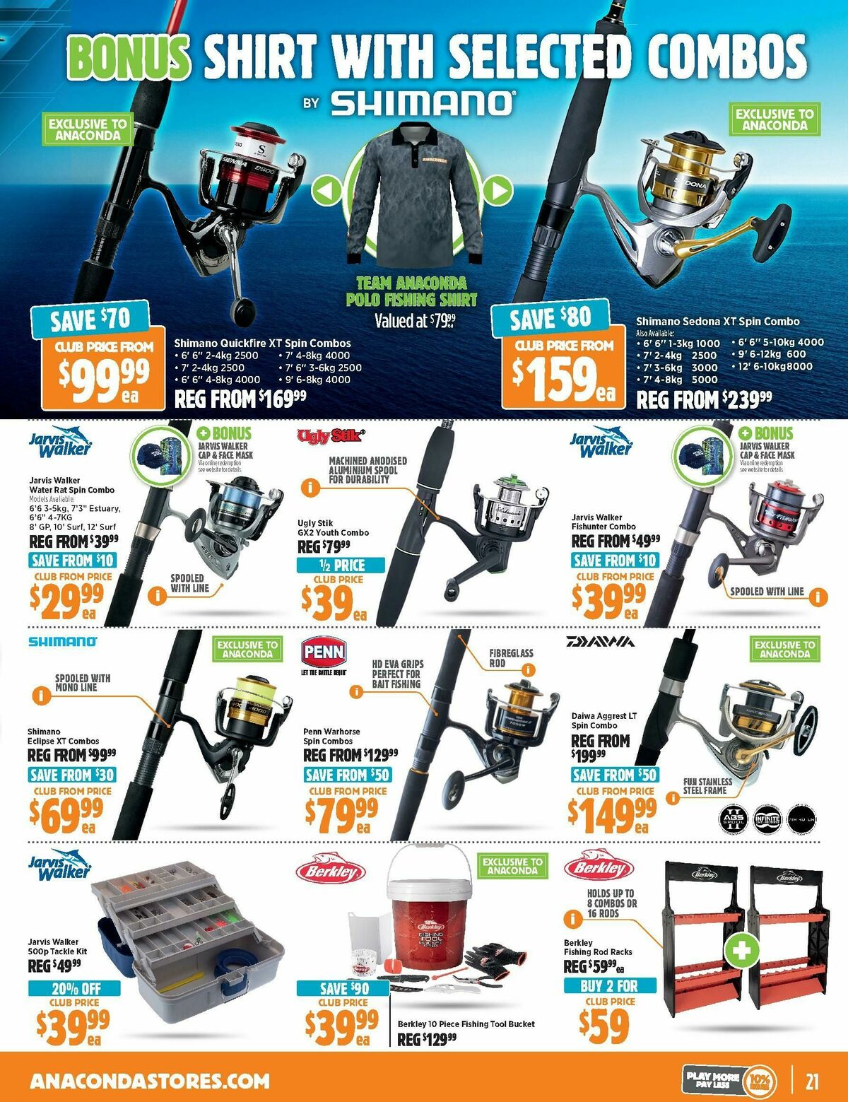 Anaconda Catalogues from 11 August