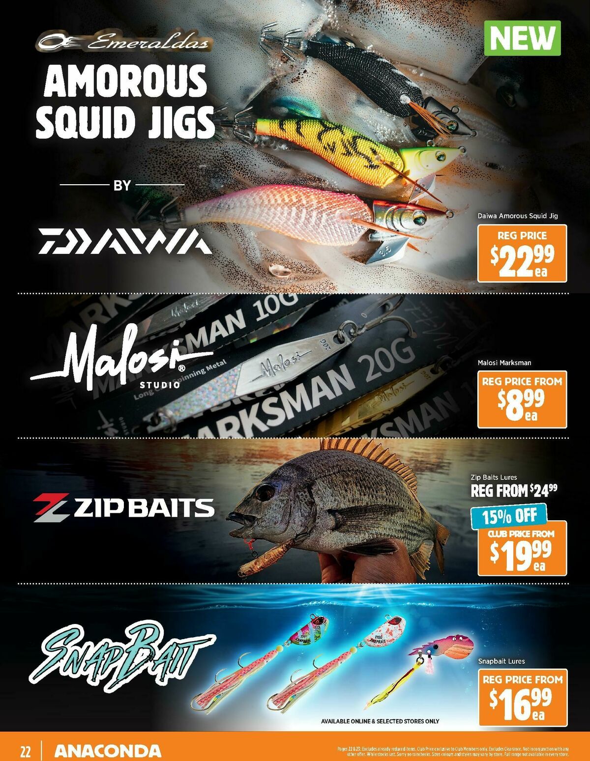 Anaconda Catalogues from 11 August