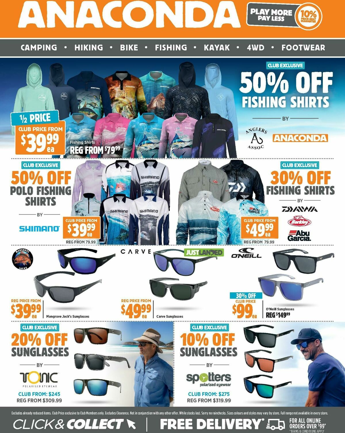 Anaconda Catalogues from 11 August