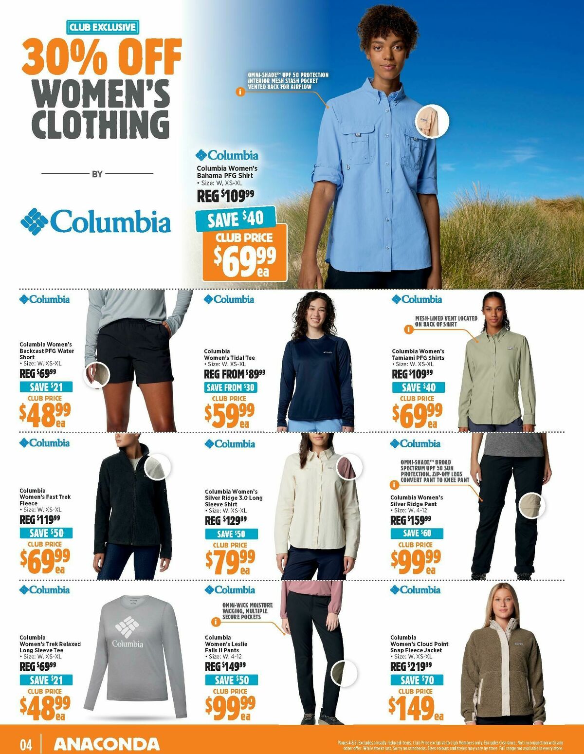 Anaconda Catalogues from 11 August