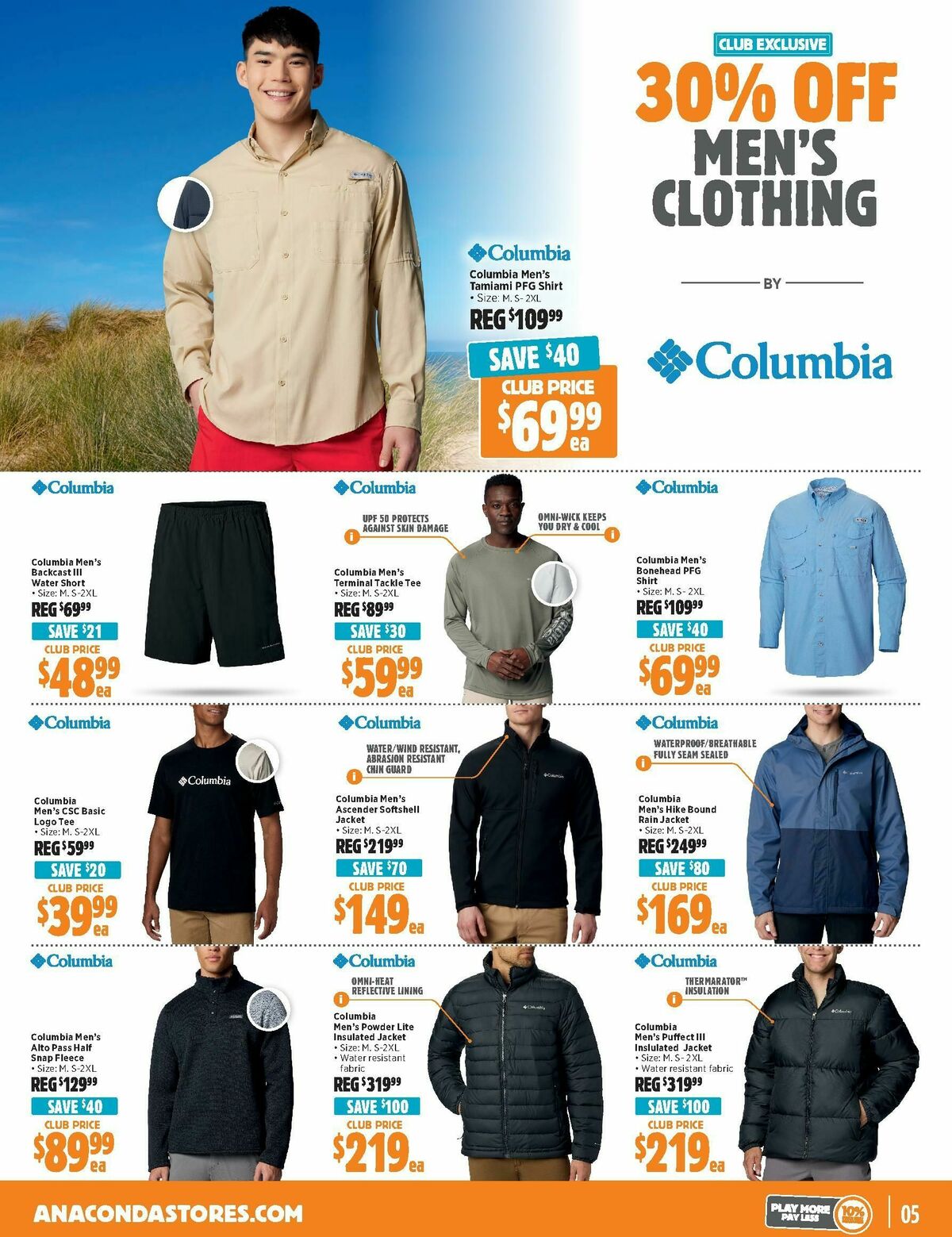 Anaconda Catalogues from 11 August