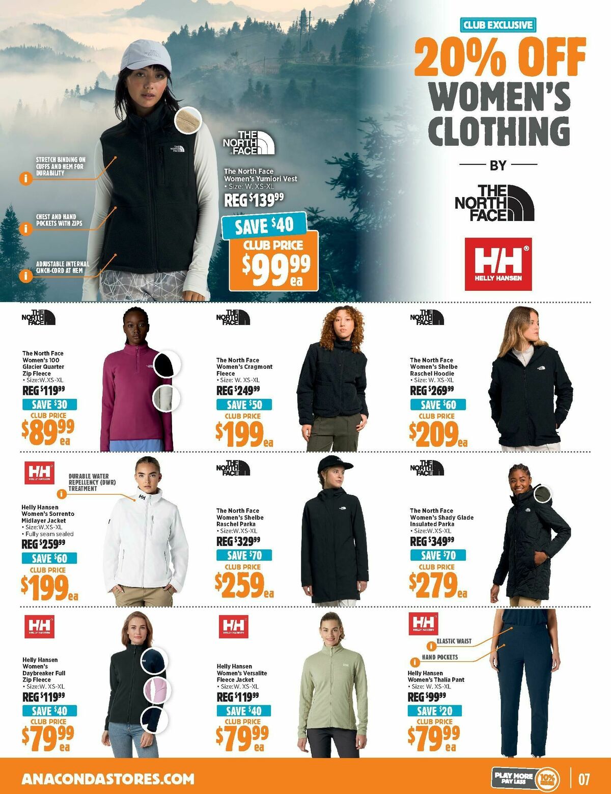 Anaconda Catalogues from 11 August