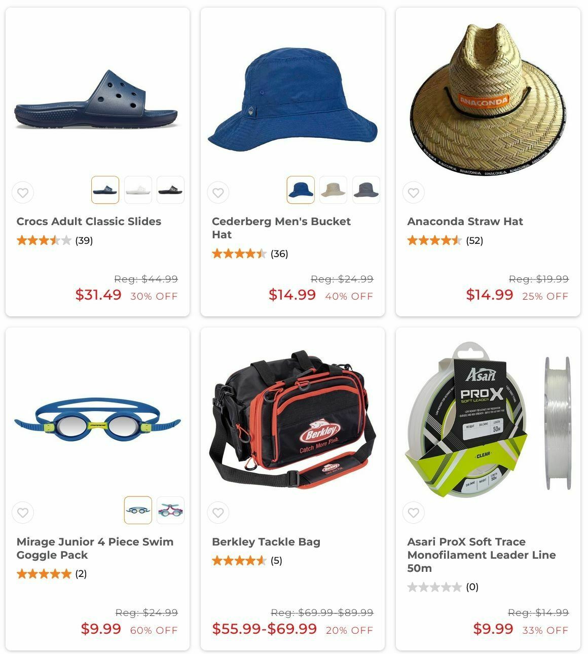 Anaconda Catalogues from 28 August