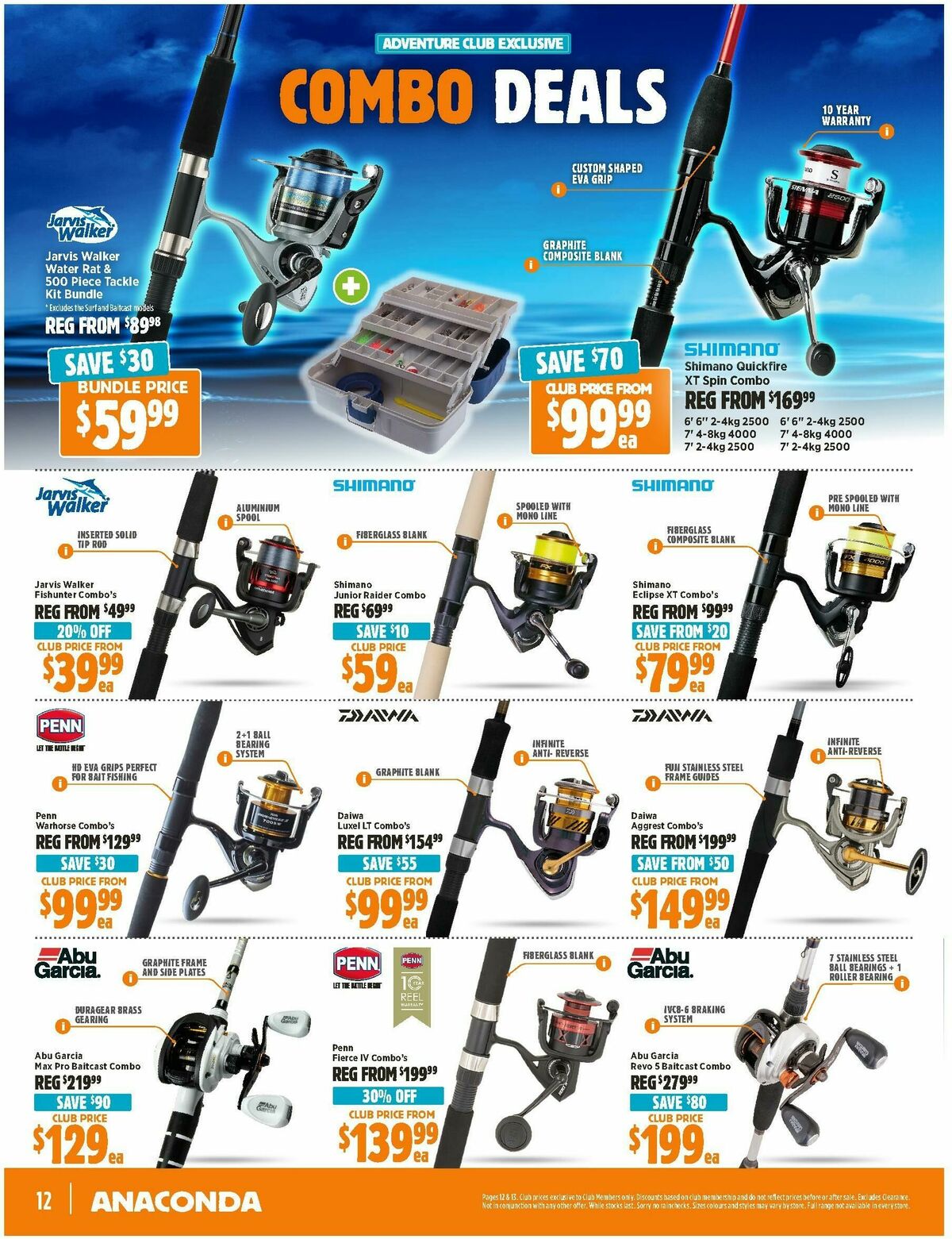 Anaconda Catalogues from 8 September