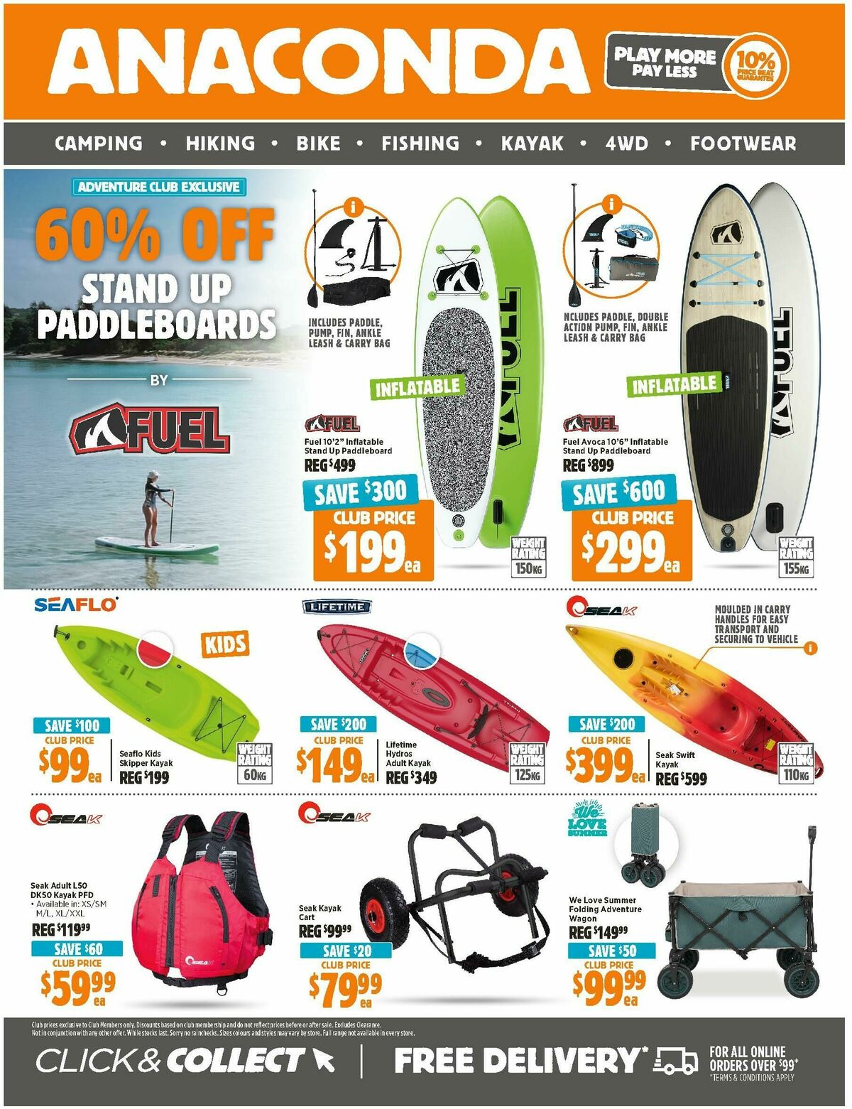 Anaconda Catalogues from 8 September