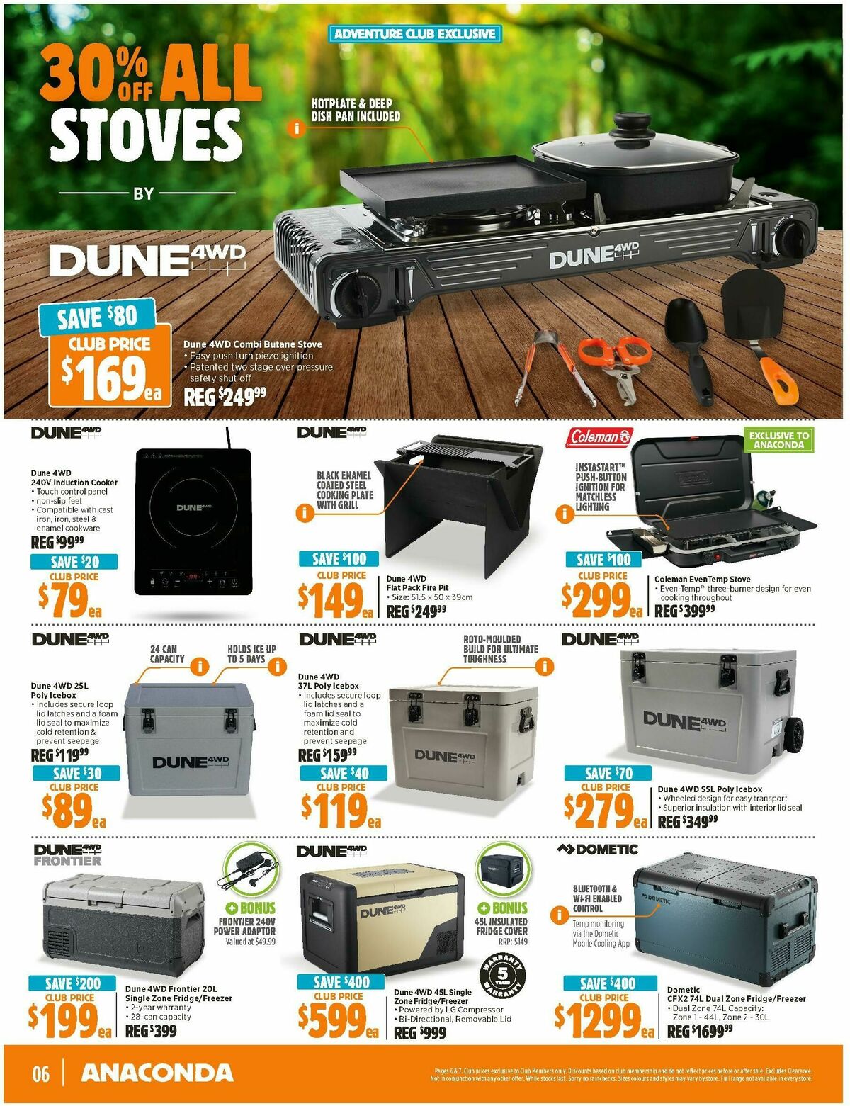 Anaconda Catalogues from 8 September