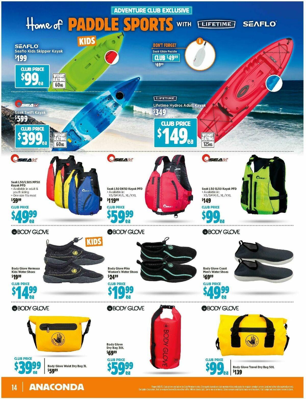 Anaconda Catalogues from 7 October