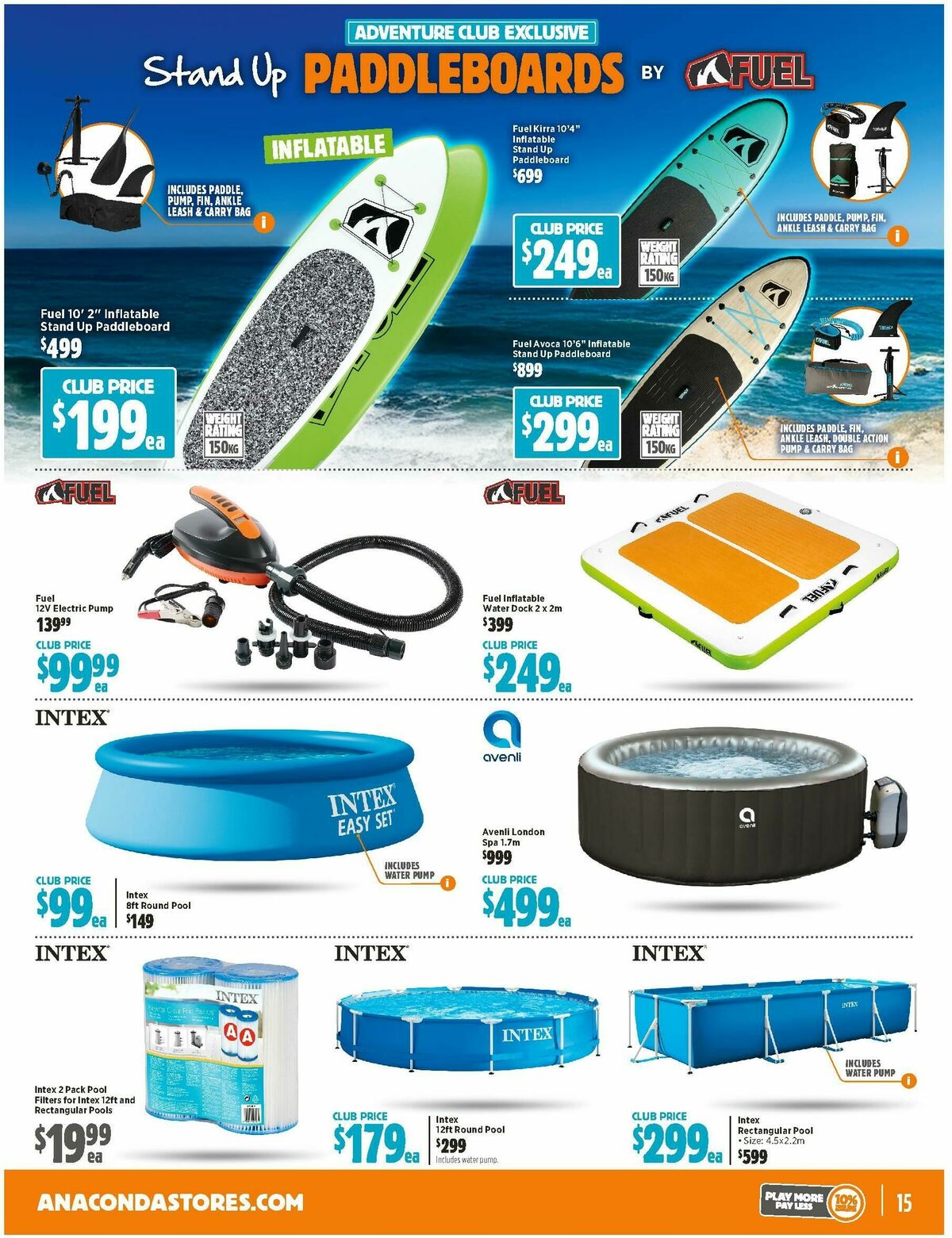 Anaconda Catalogues from 7 October