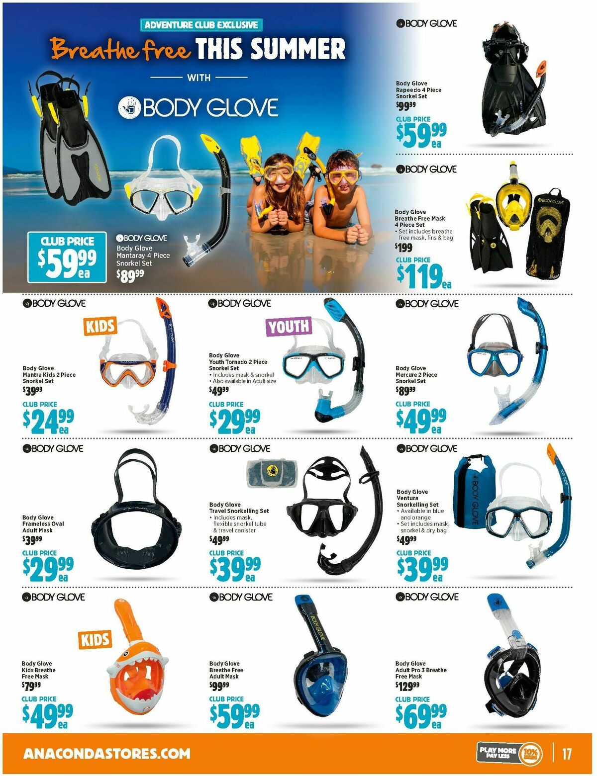 Anaconda Catalogues from 7 October