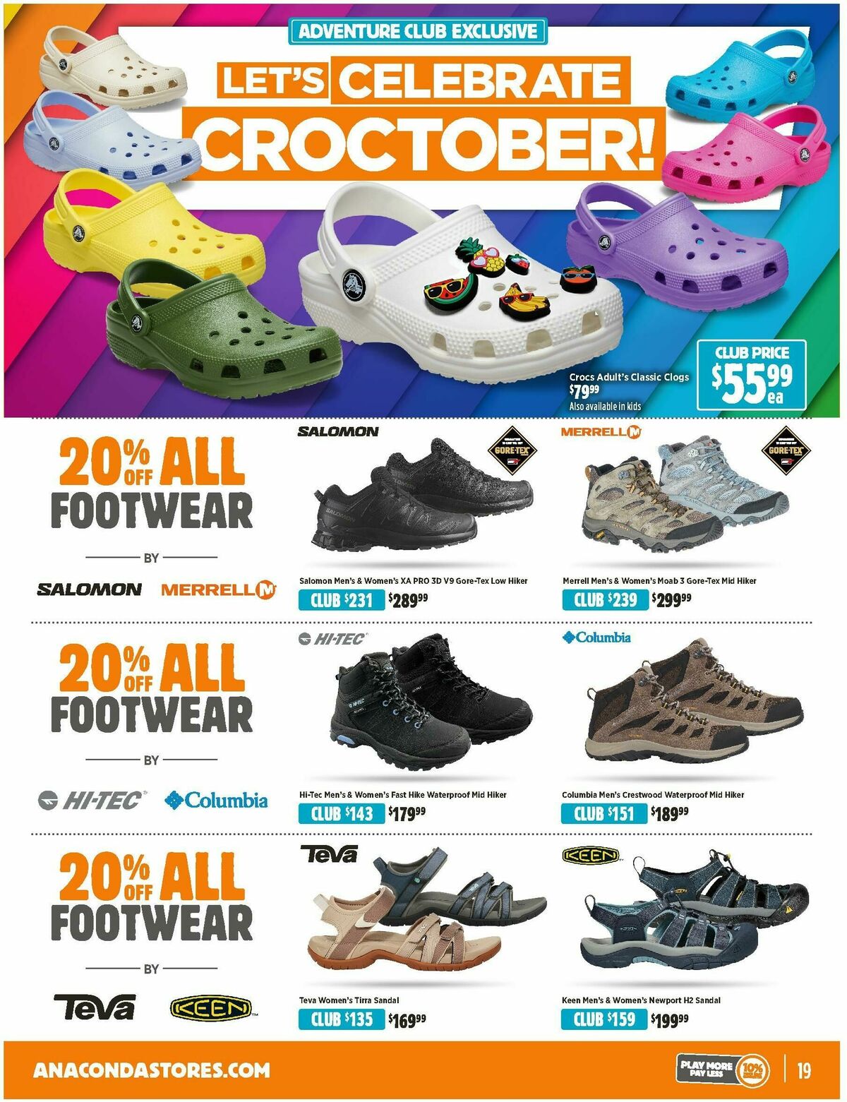 Anaconda Catalogues from 7 October