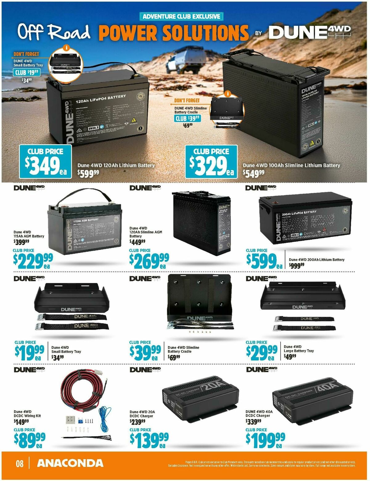 Anaconda Catalogues from 7 October