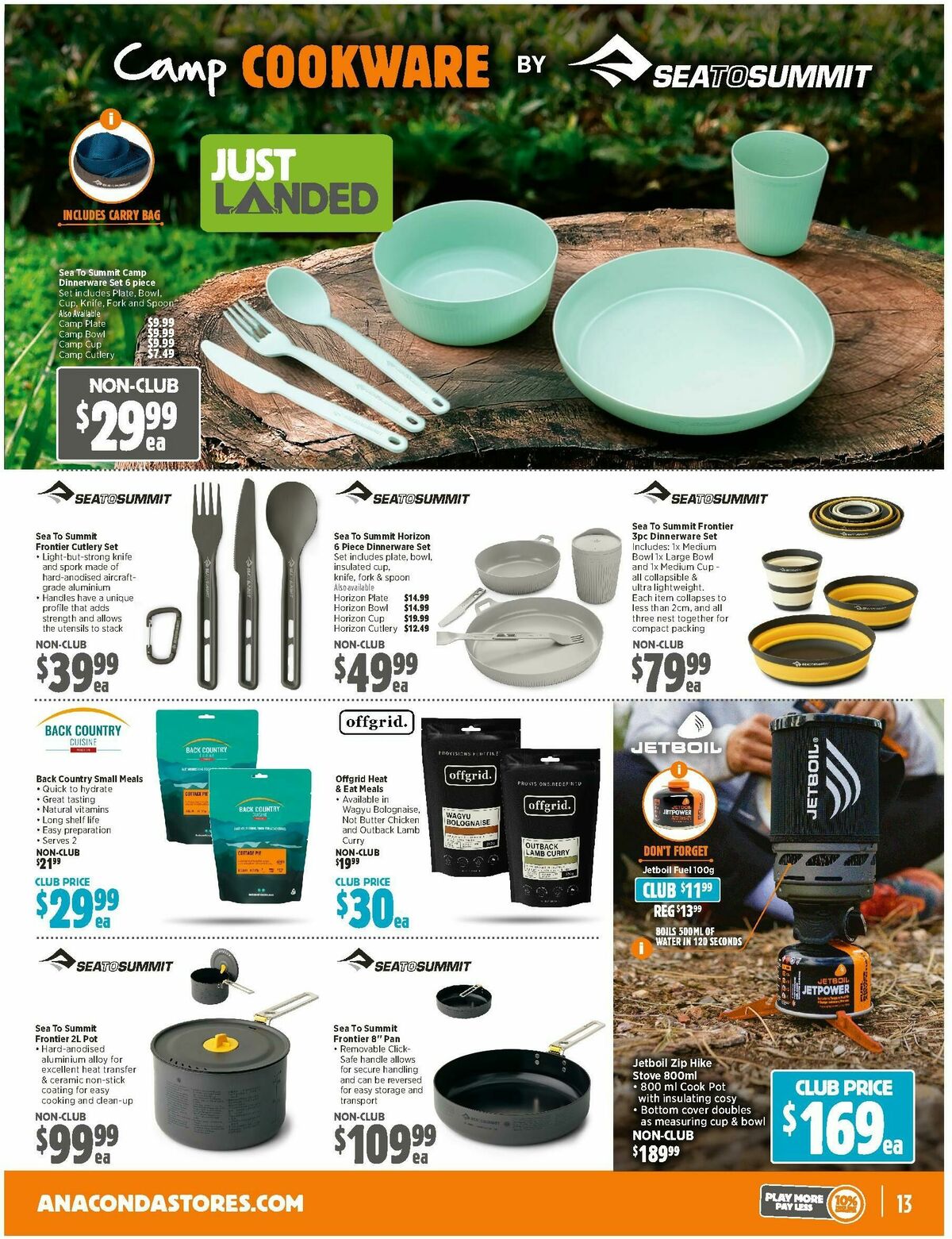 Anaconda Catalogues from 27 October