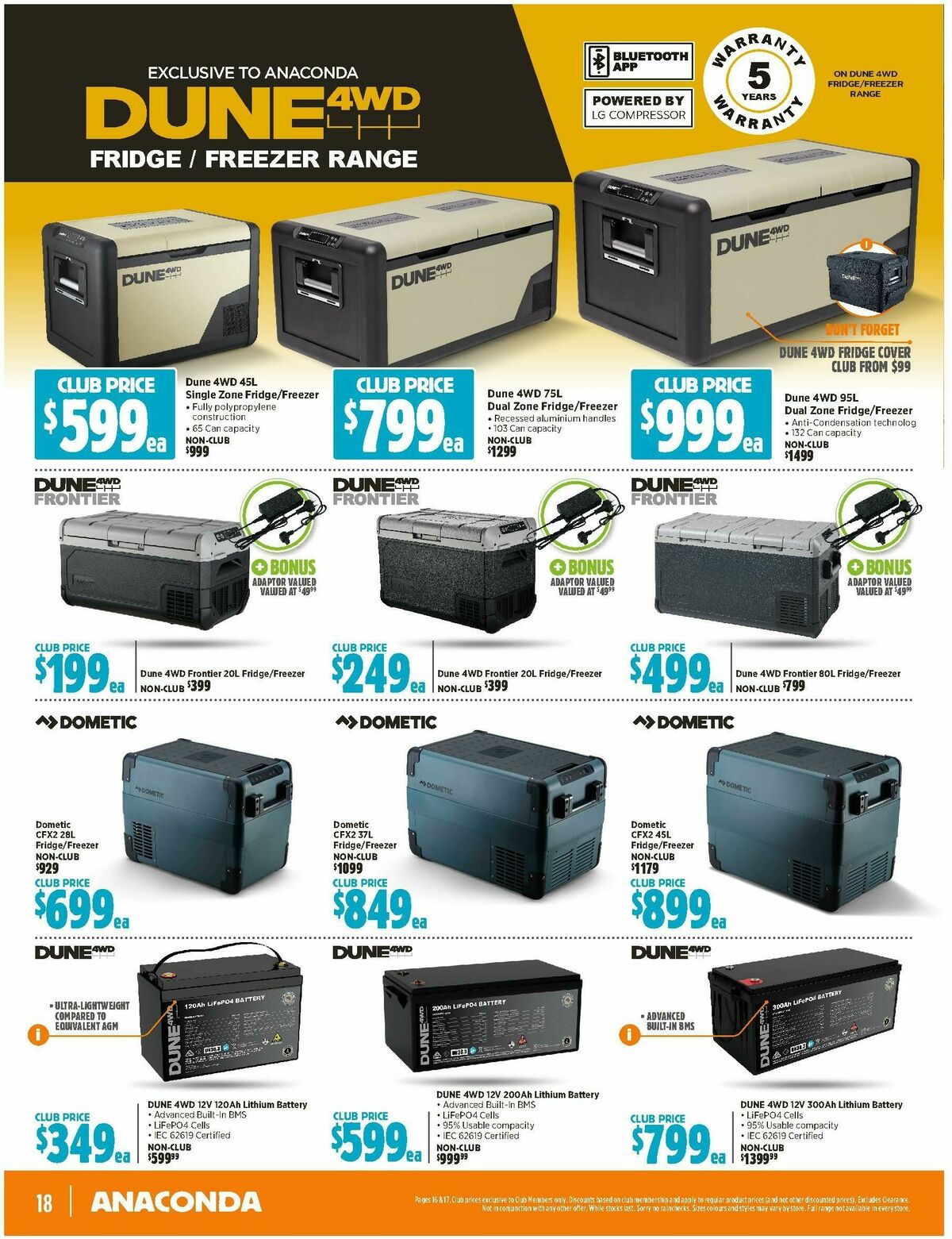 Anaconda Catalogues from 27 October