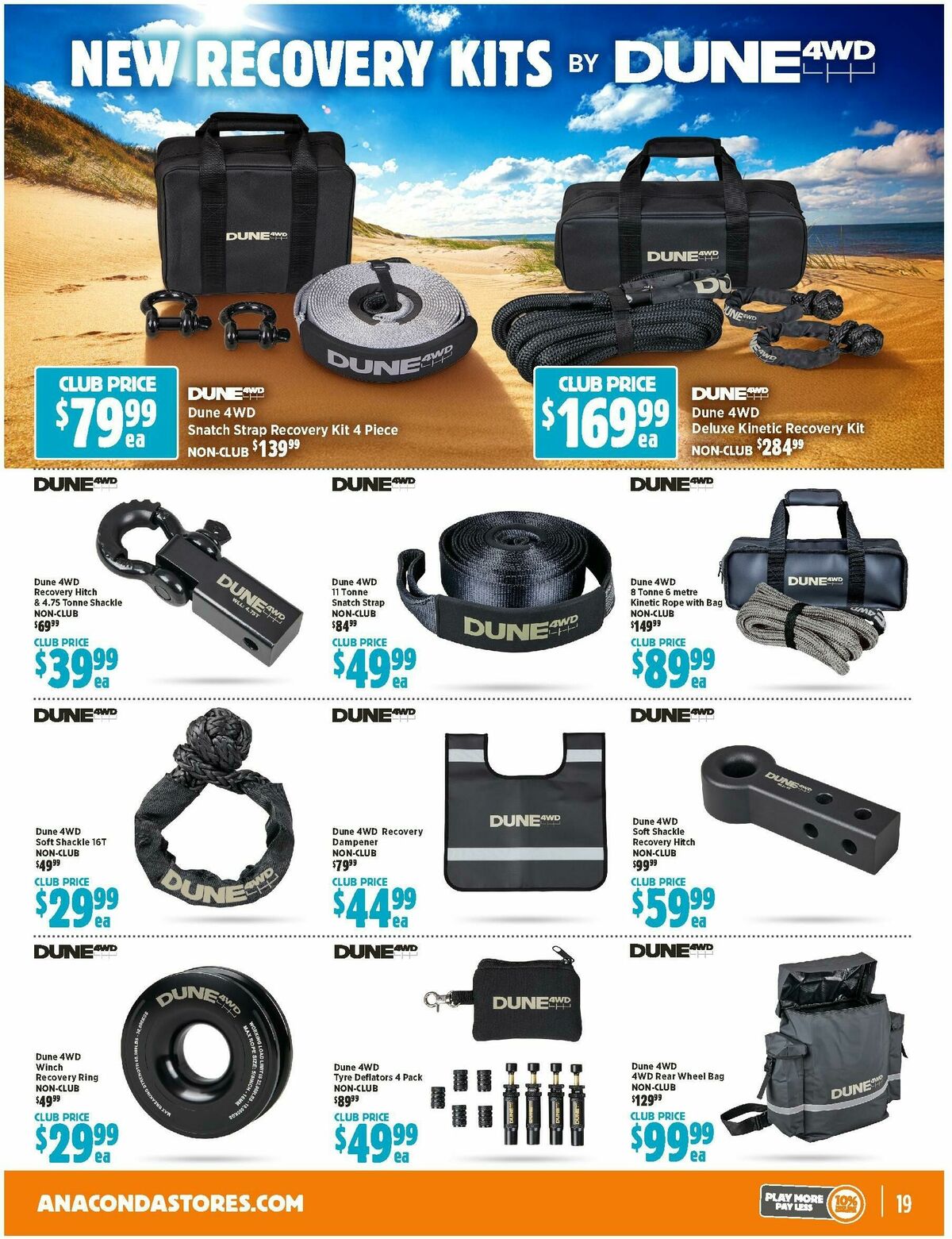 Anaconda Catalogues from 27 October