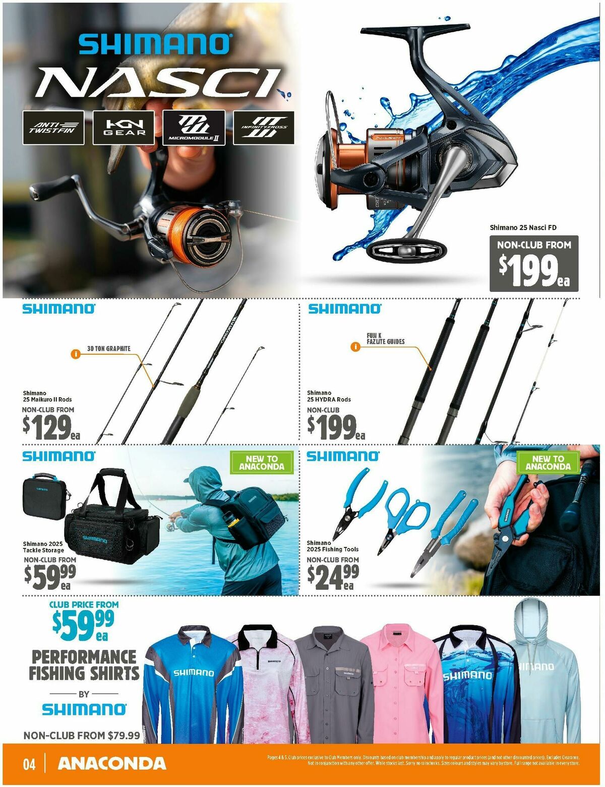 Anaconda Catalogues from 27 October