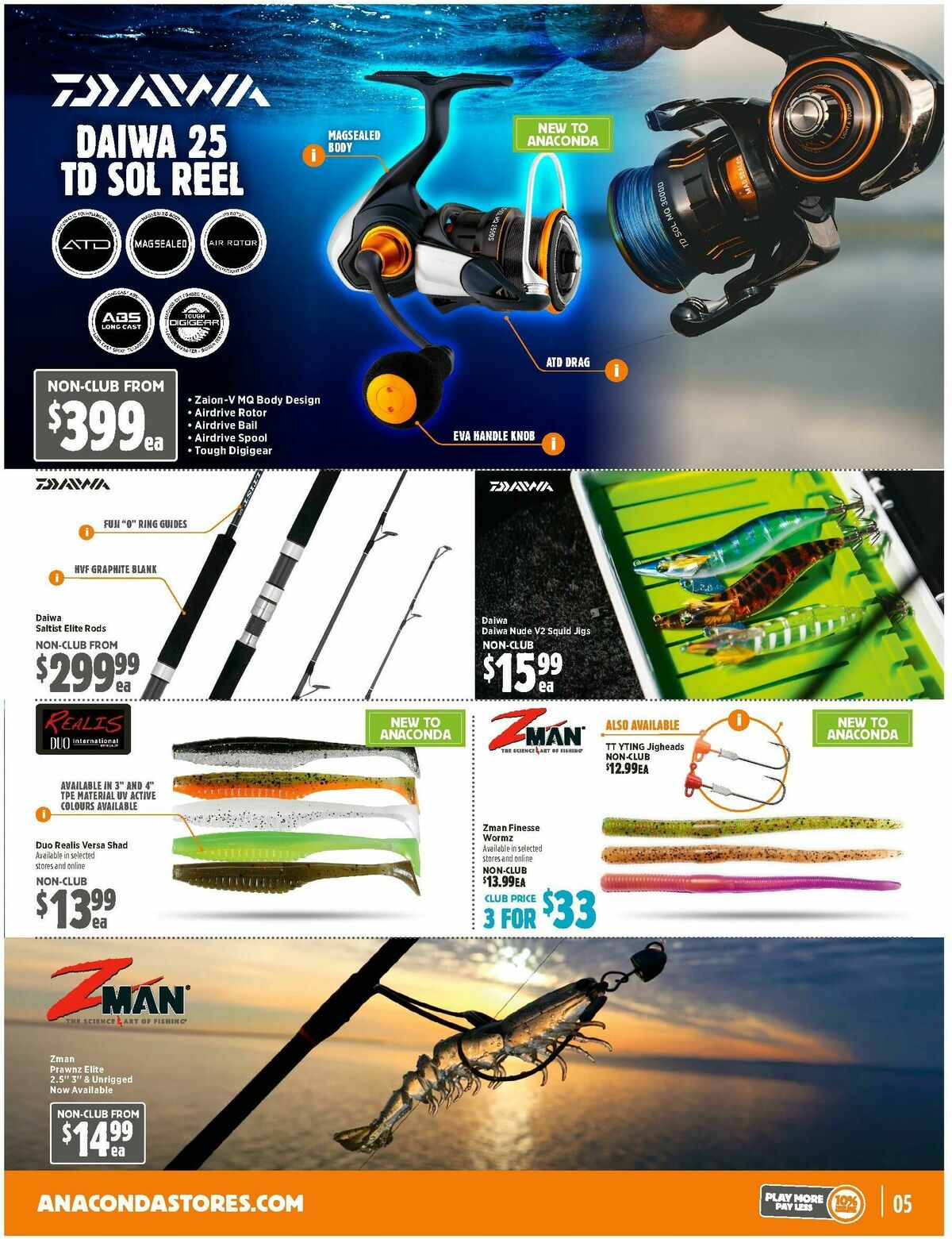 Anaconda Catalogues from 27 October