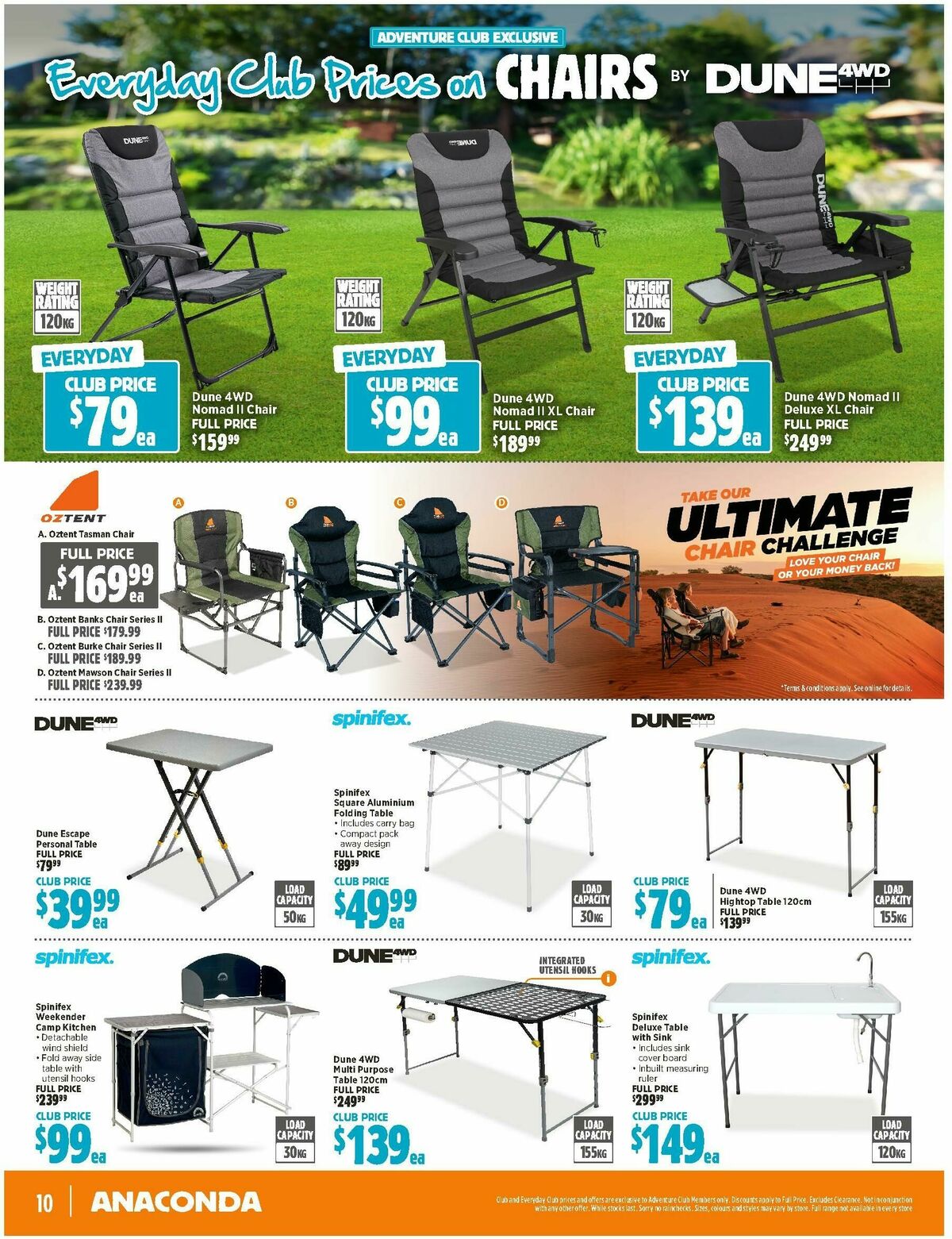 Anaconda Catalogues from 3 December