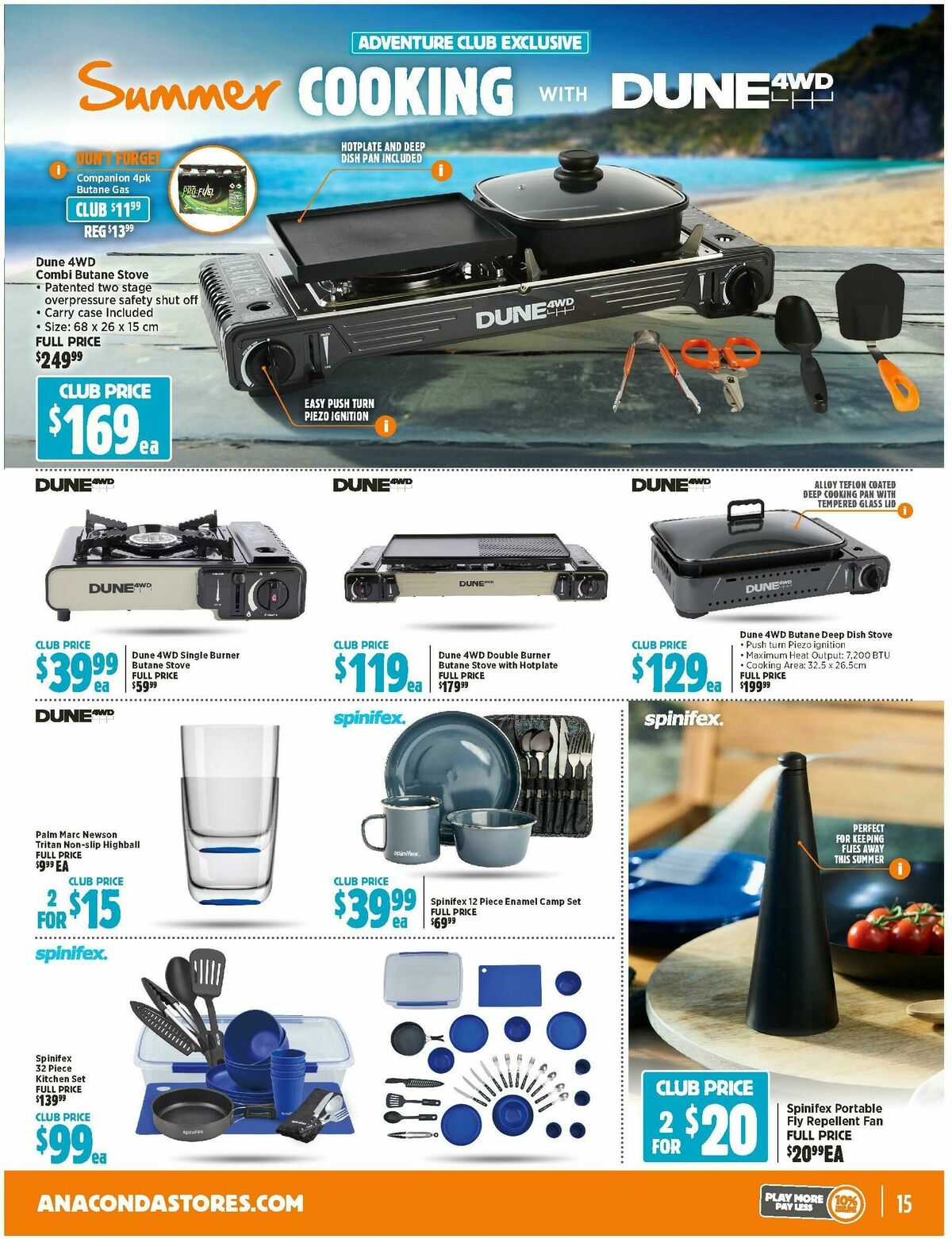 Anaconda Catalogues from 3 December