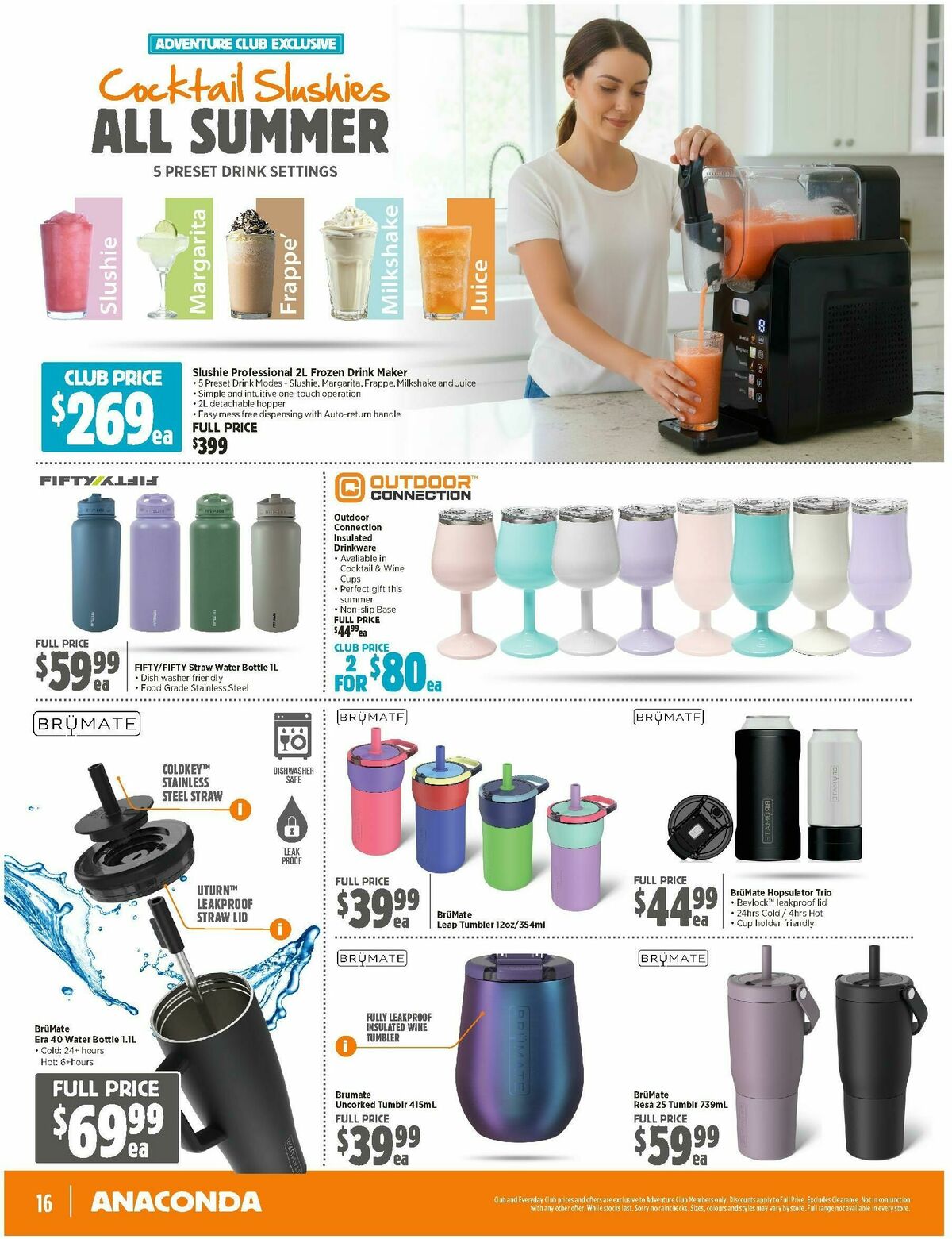 Anaconda Catalogues from 3 December