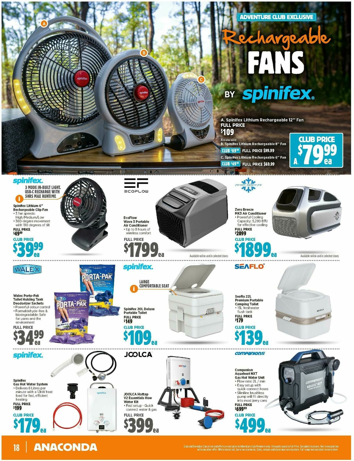 Anaconda Catalogues from 3 December