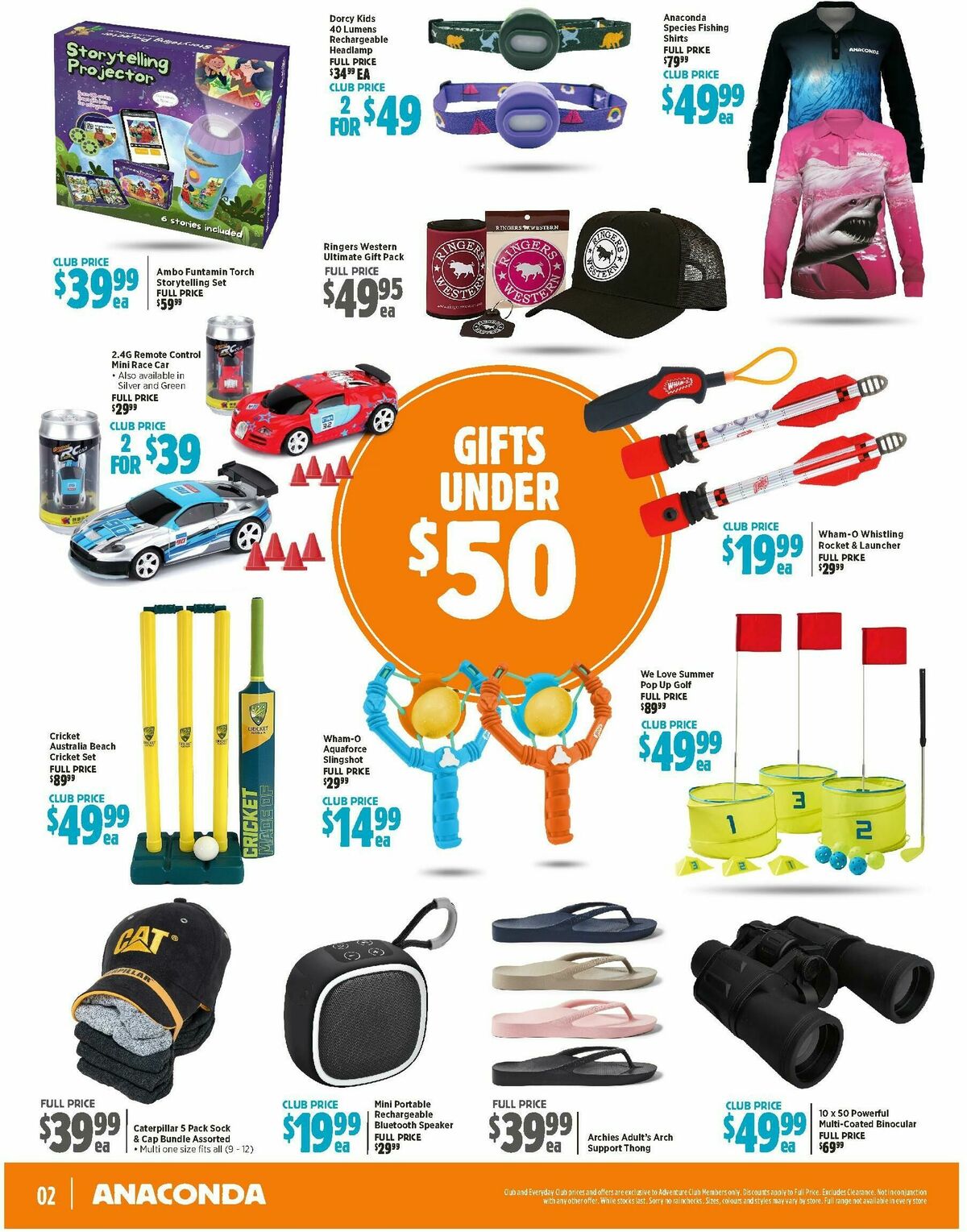 Anaconda Catalogues from 3 December