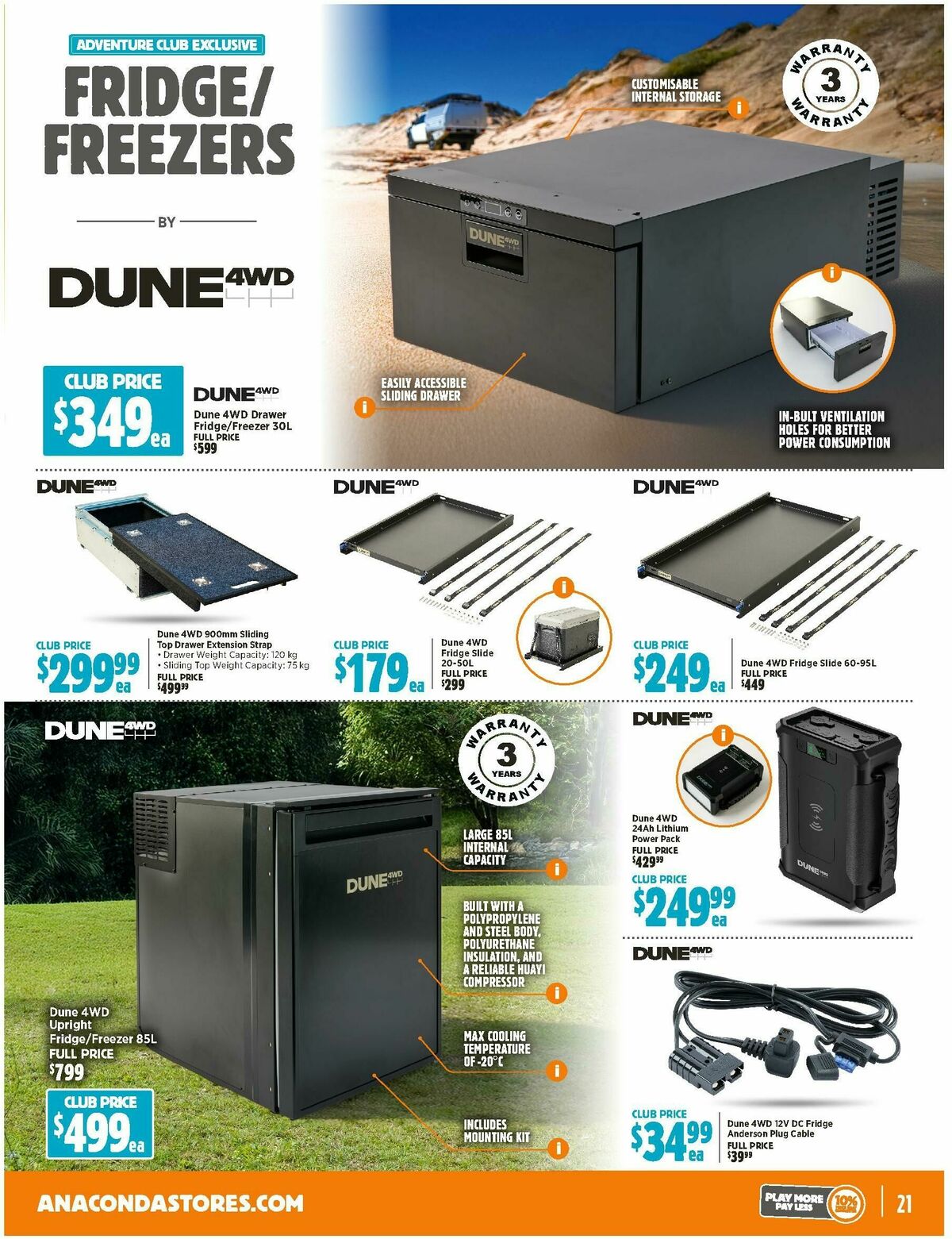 Anaconda Catalogues from 3 December