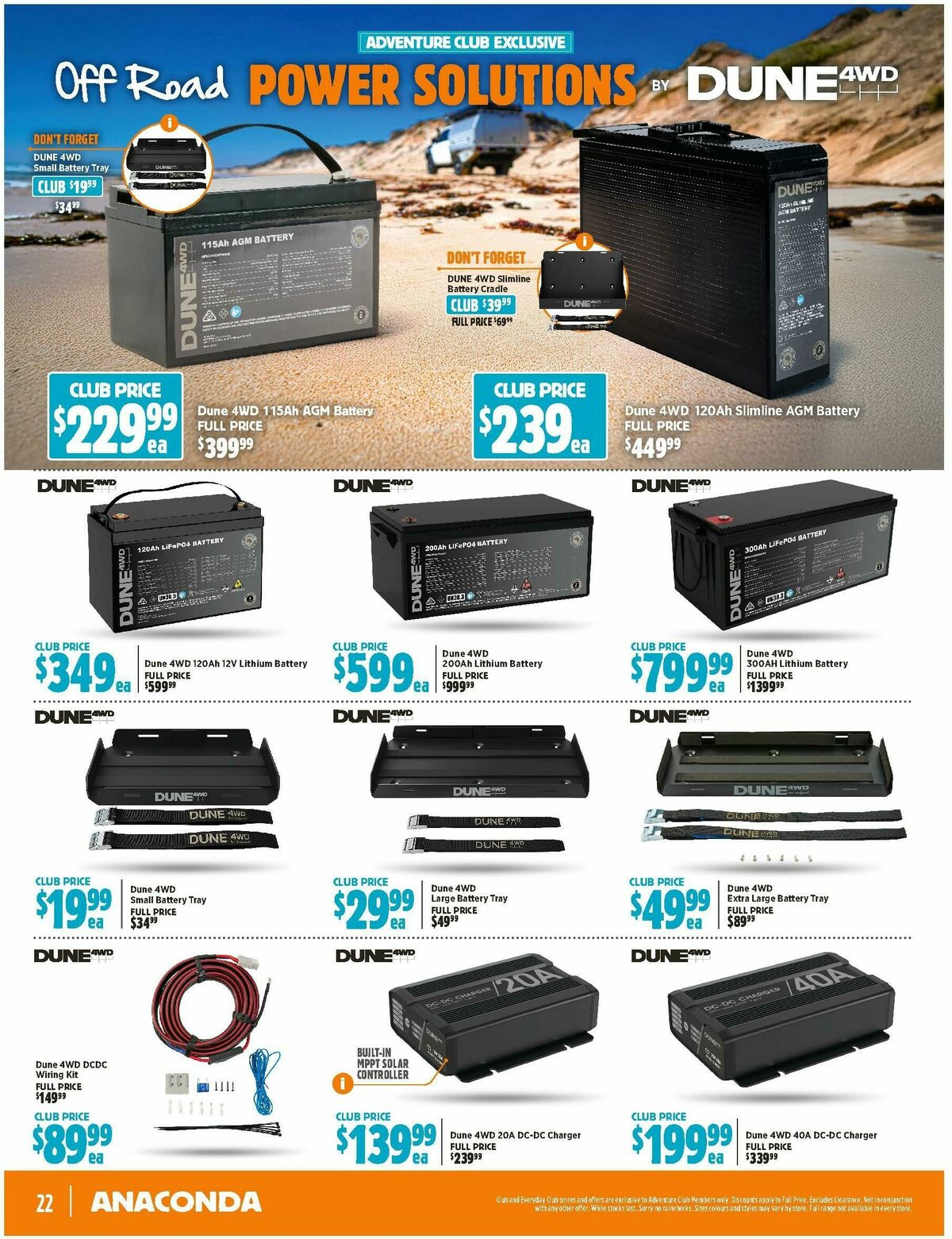 Anaconda Catalogues from 3 December