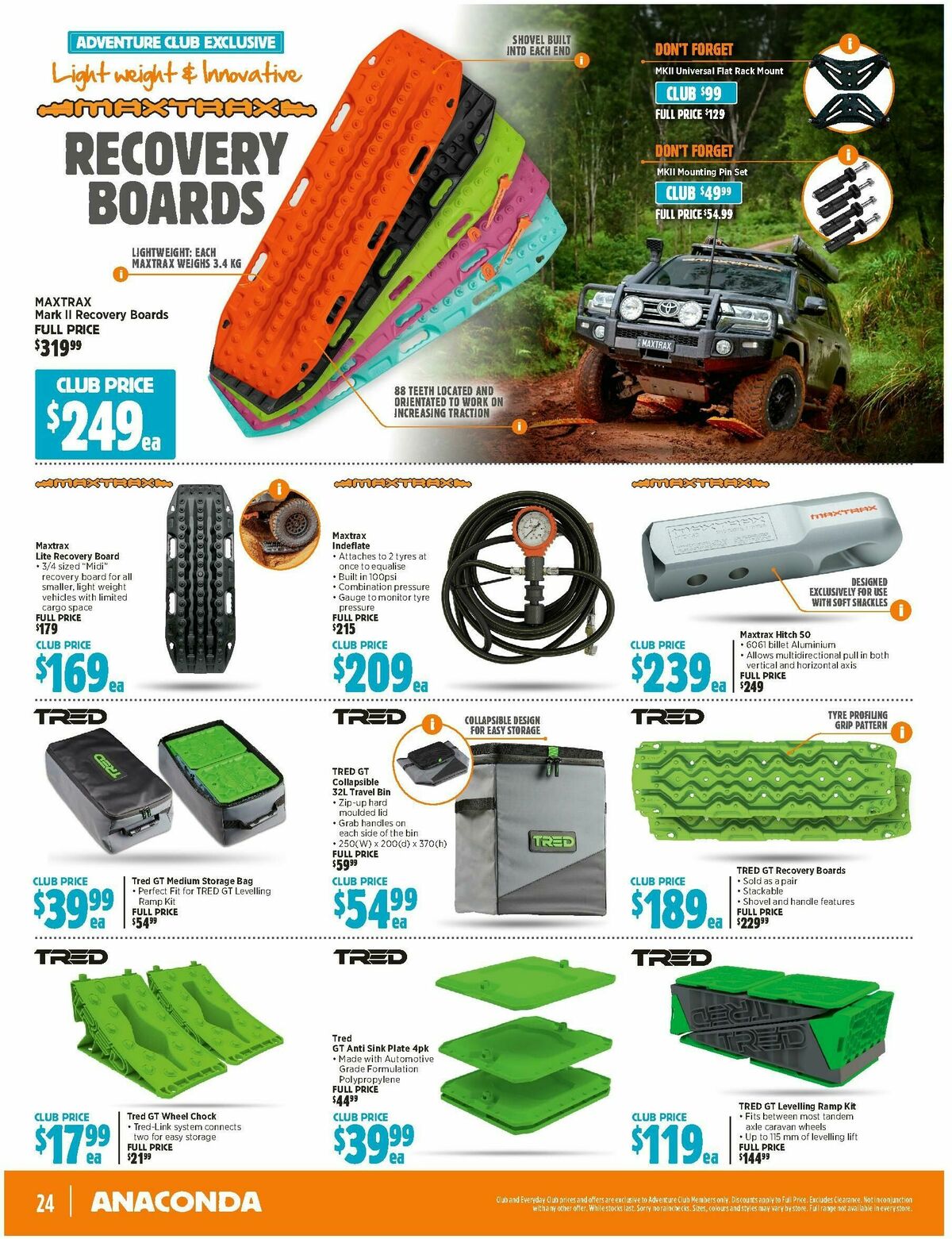 Anaconda Catalogues from 3 December