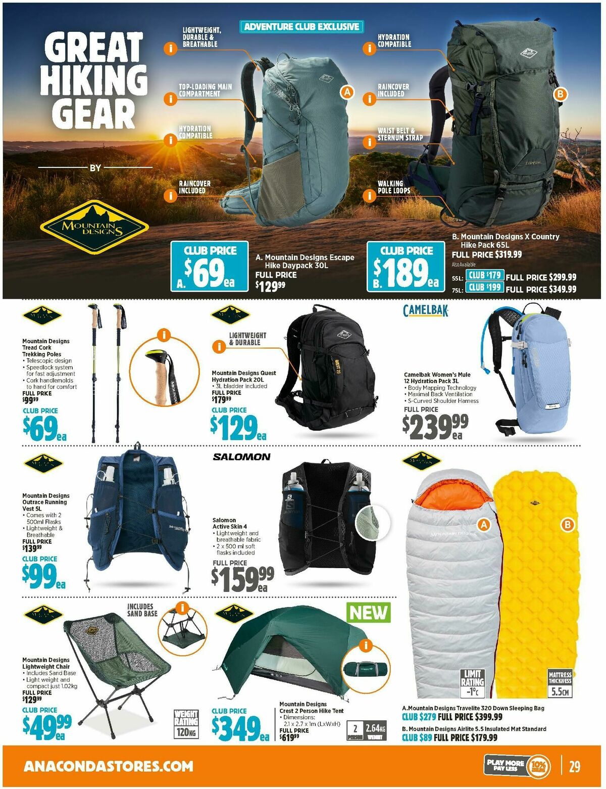 Anaconda Catalogues from 3 December