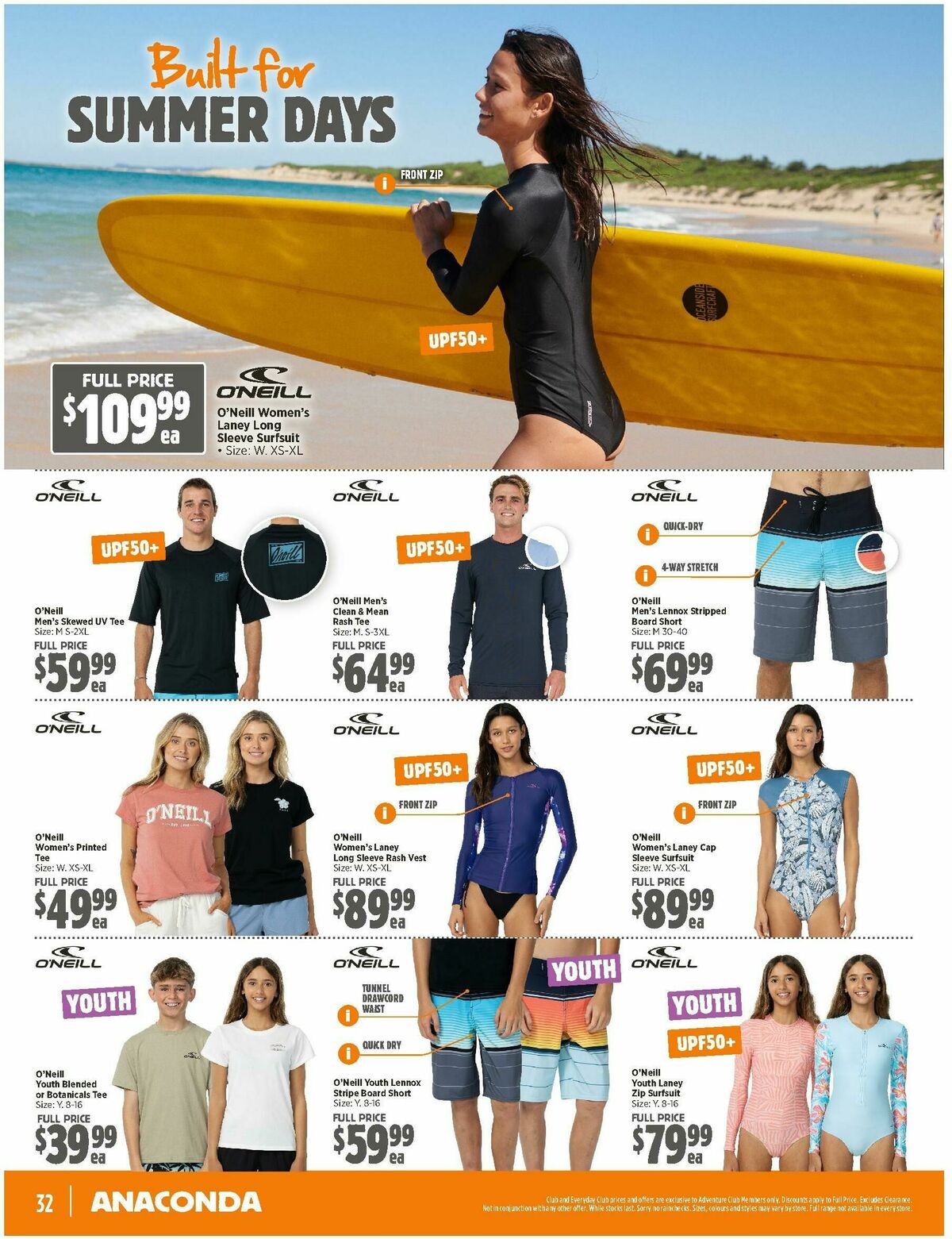 Anaconda Catalogues from 3 December