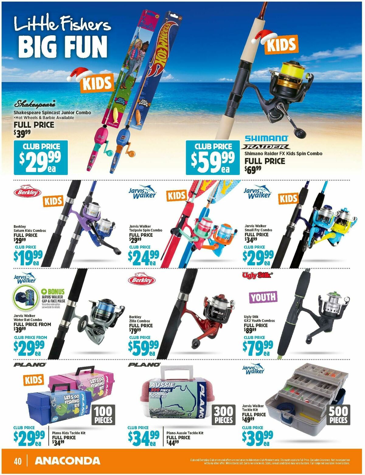 Anaconda Catalogues from 3 December