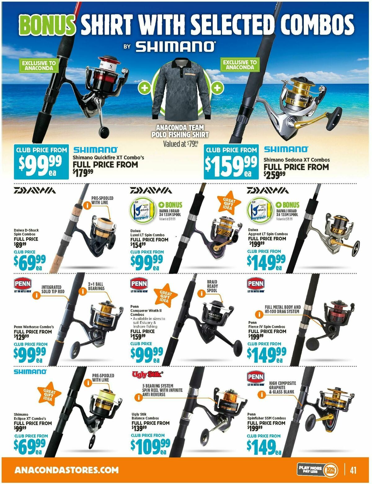 Anaconda Catalogues from 3 December