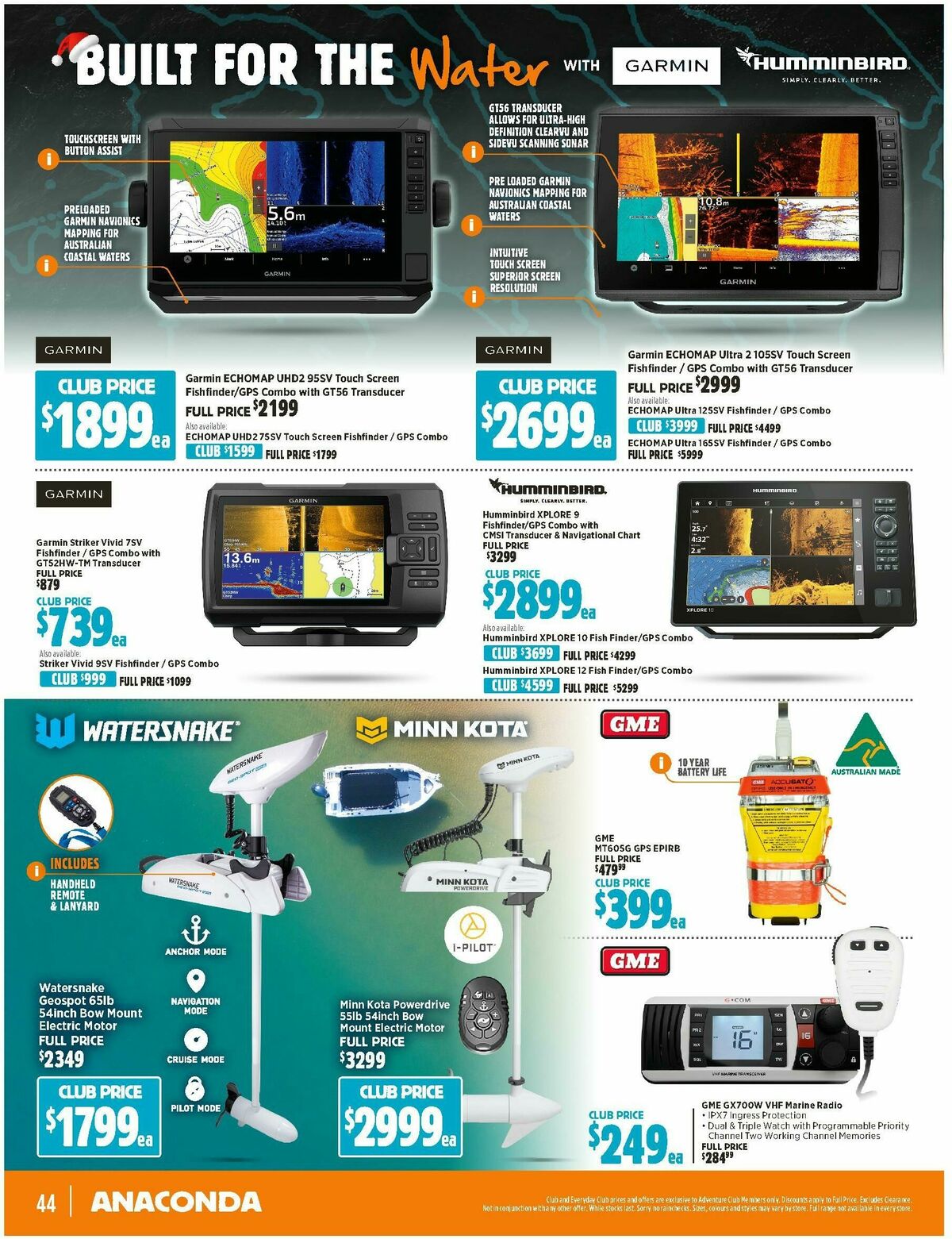 Anaconda Catalogues from 3 December