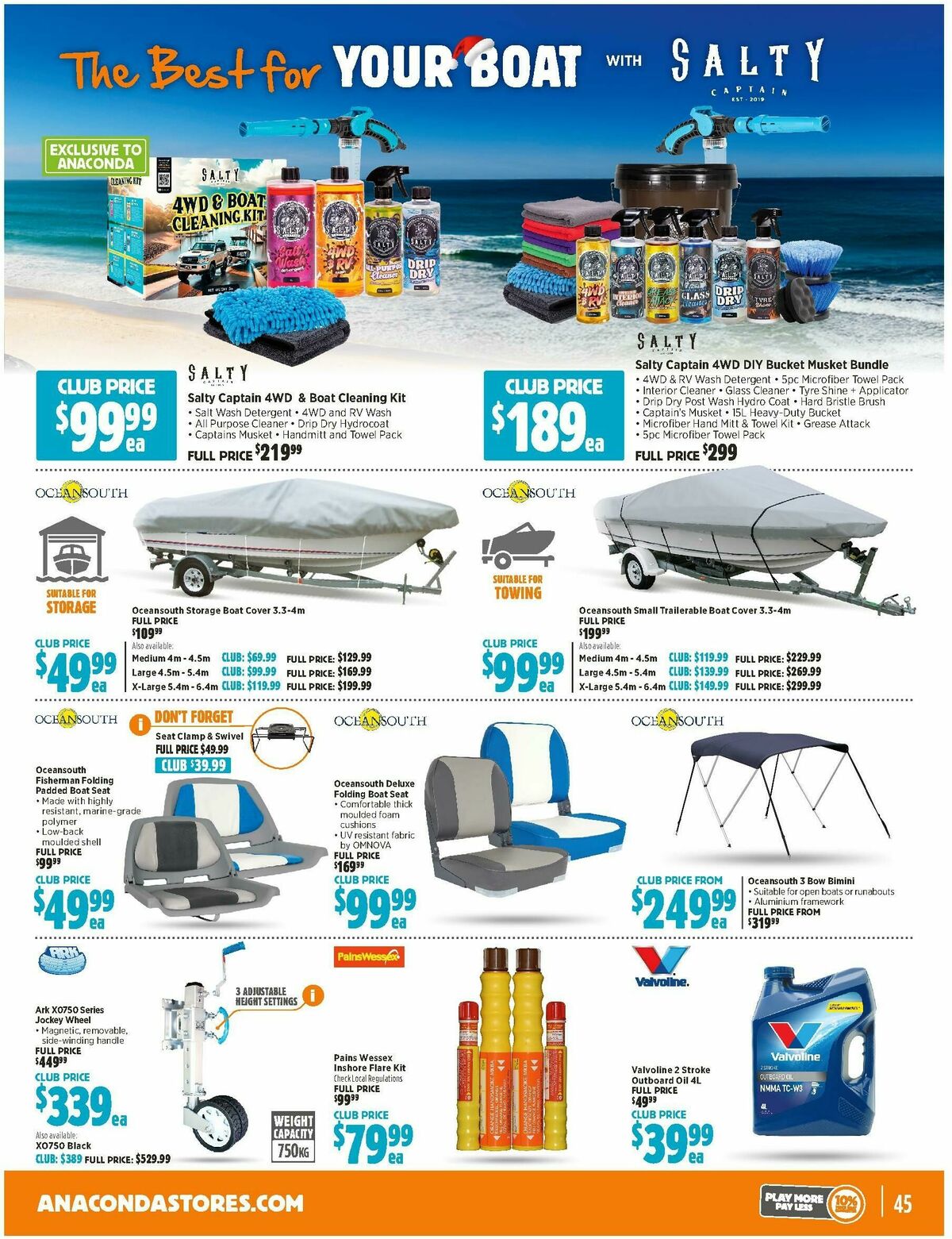 Anaconda Catalogues from 3 December