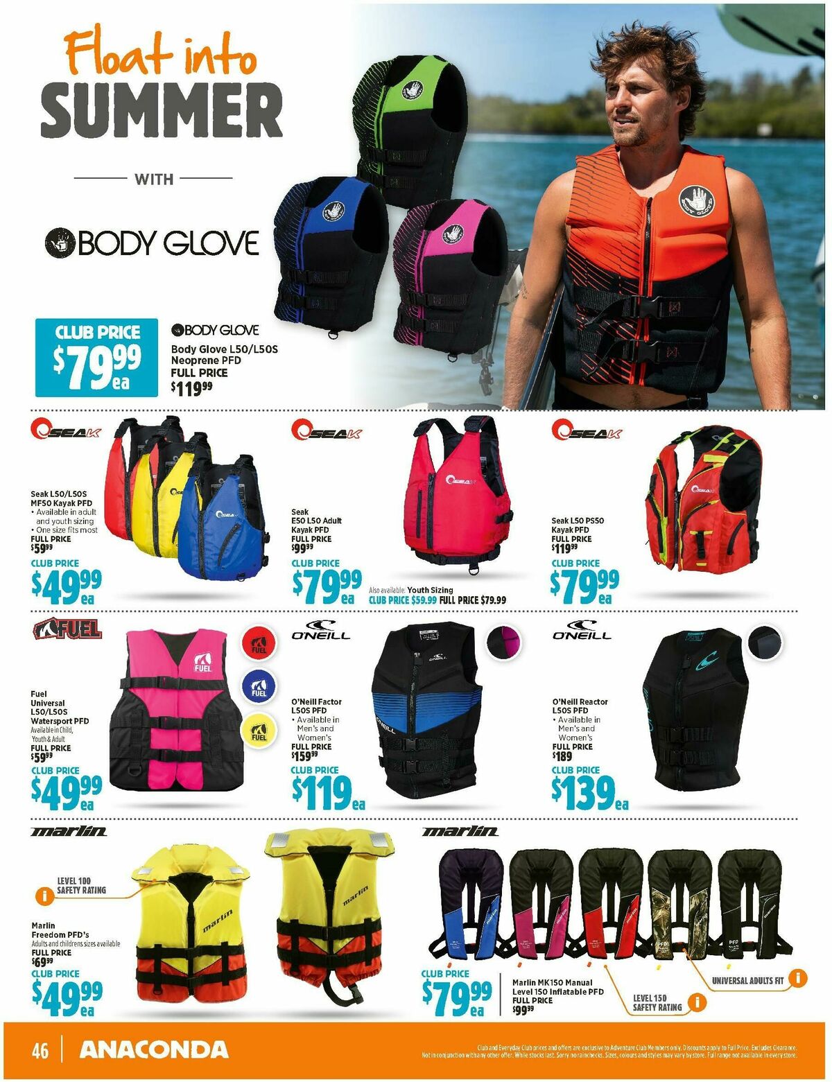 Anaconda Catalogues from 3 December