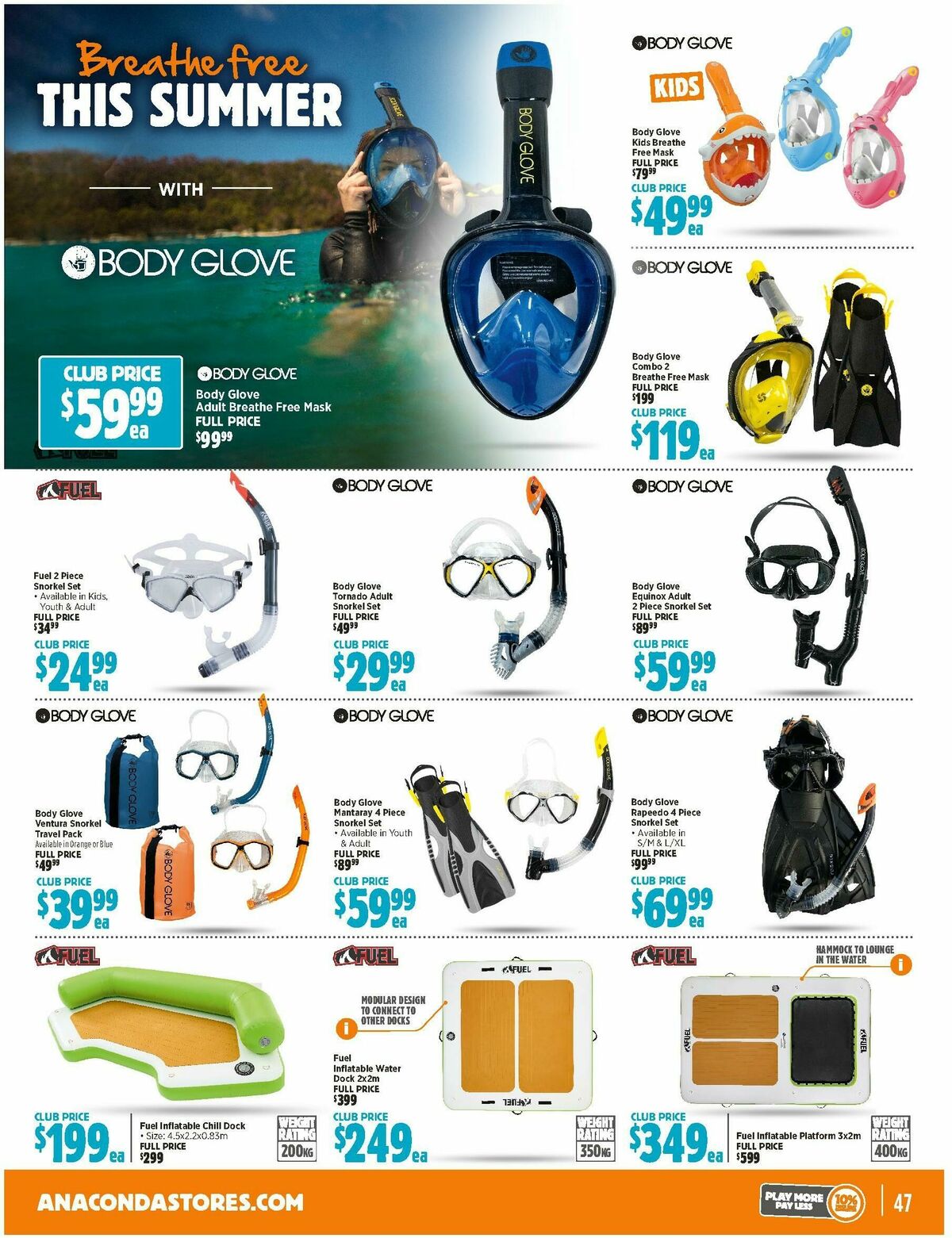 Anaconda Catalogues from 3 December