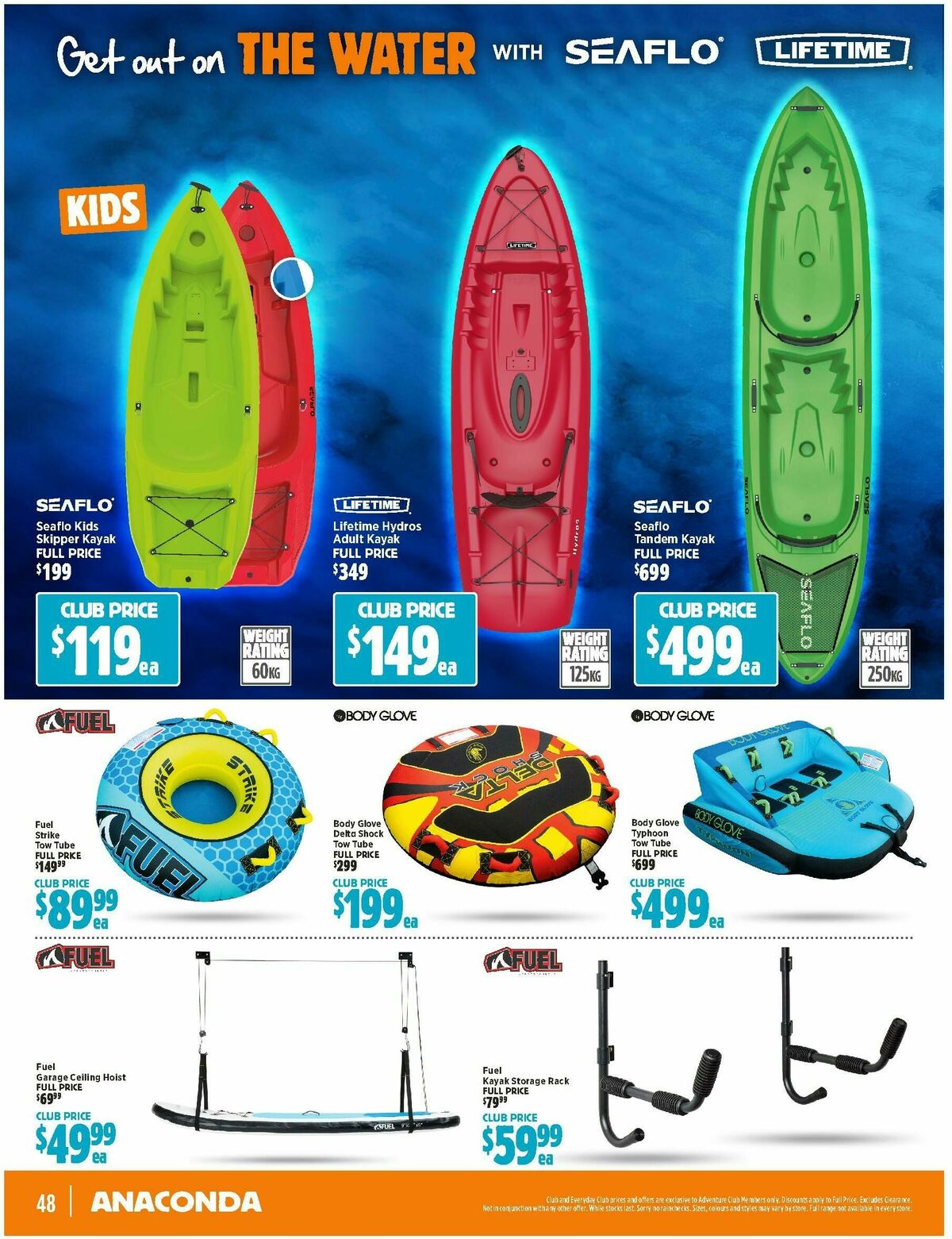 Anaconda Catalogues from 3 December