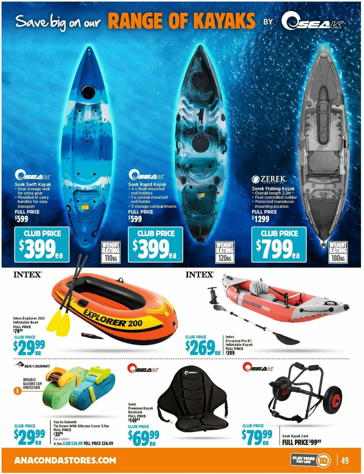 Anaconda Catalogues from 3 December