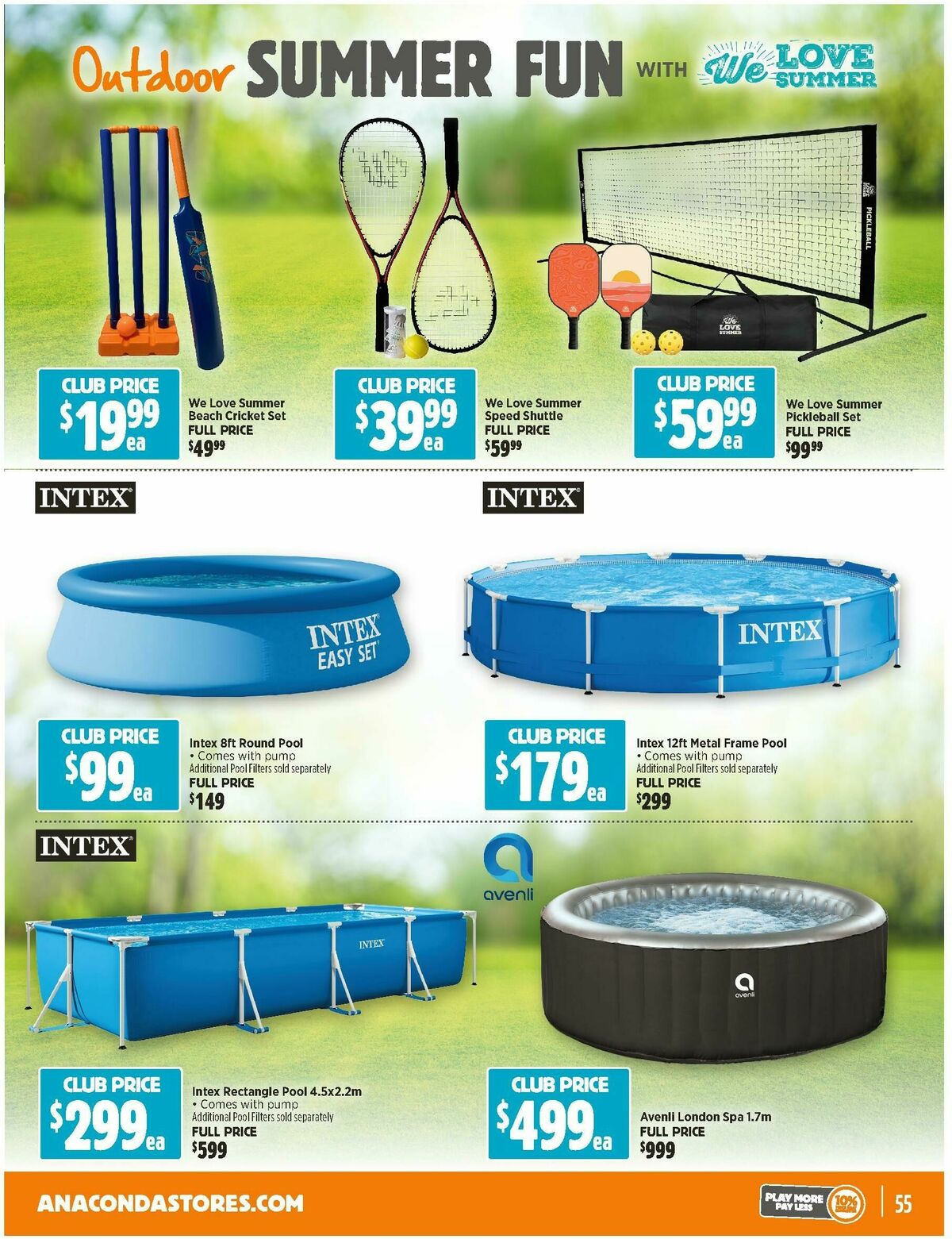 Anaconda Catalogues from 3 December