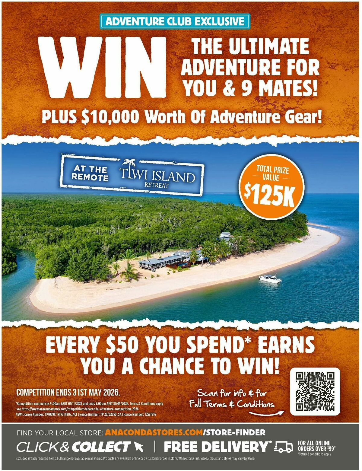 Anaconda Catalogues from 3 December