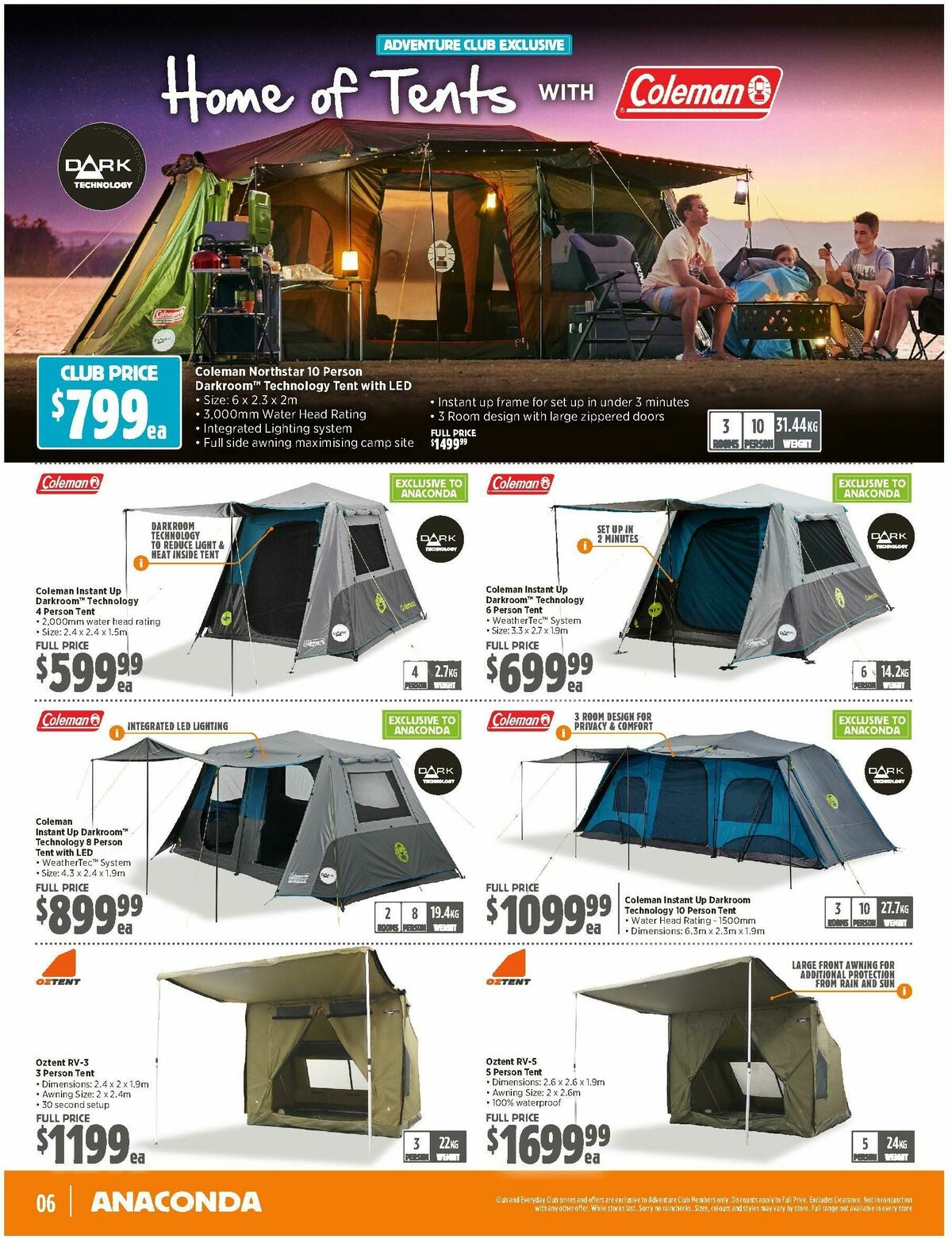 Anaconda Catalogues from 3 December