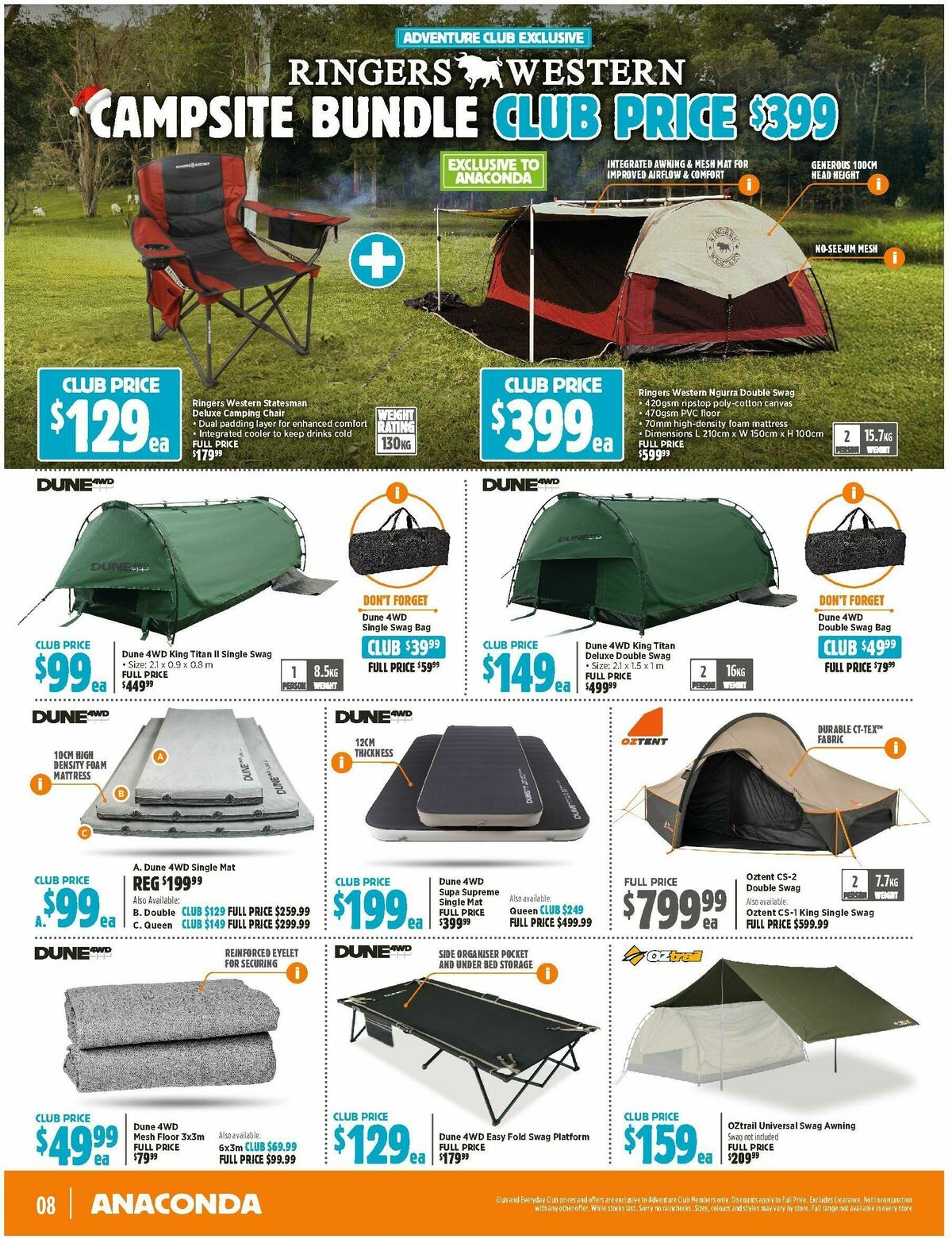 Anaconda Catalogues from 3 December