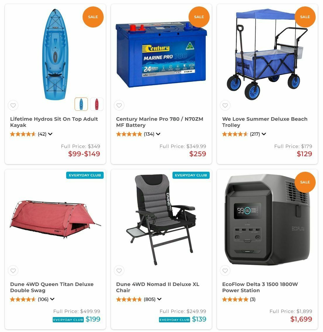 Anaconda Catalogues from 26 December