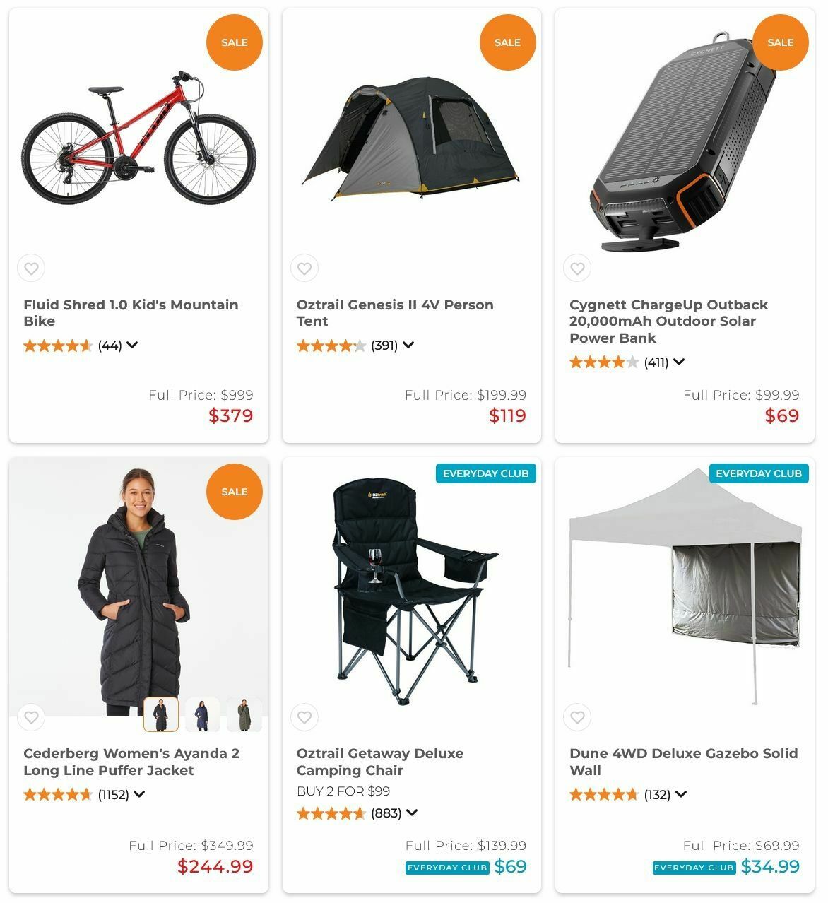 Anaconda Catalogues from 6 January