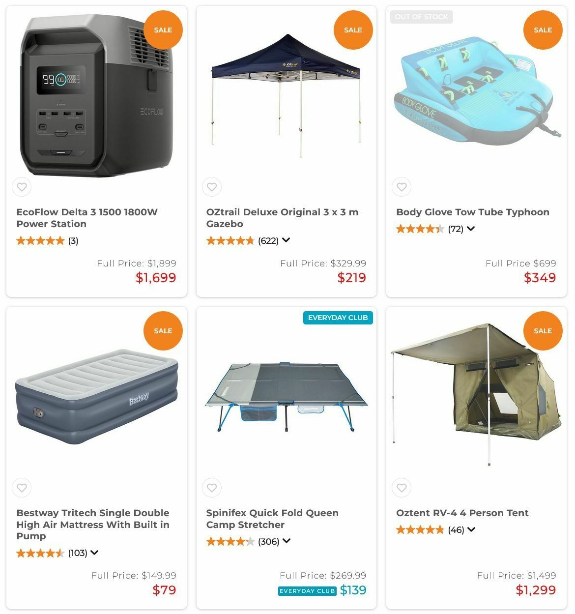 Anaconda Catalogues from 6 January